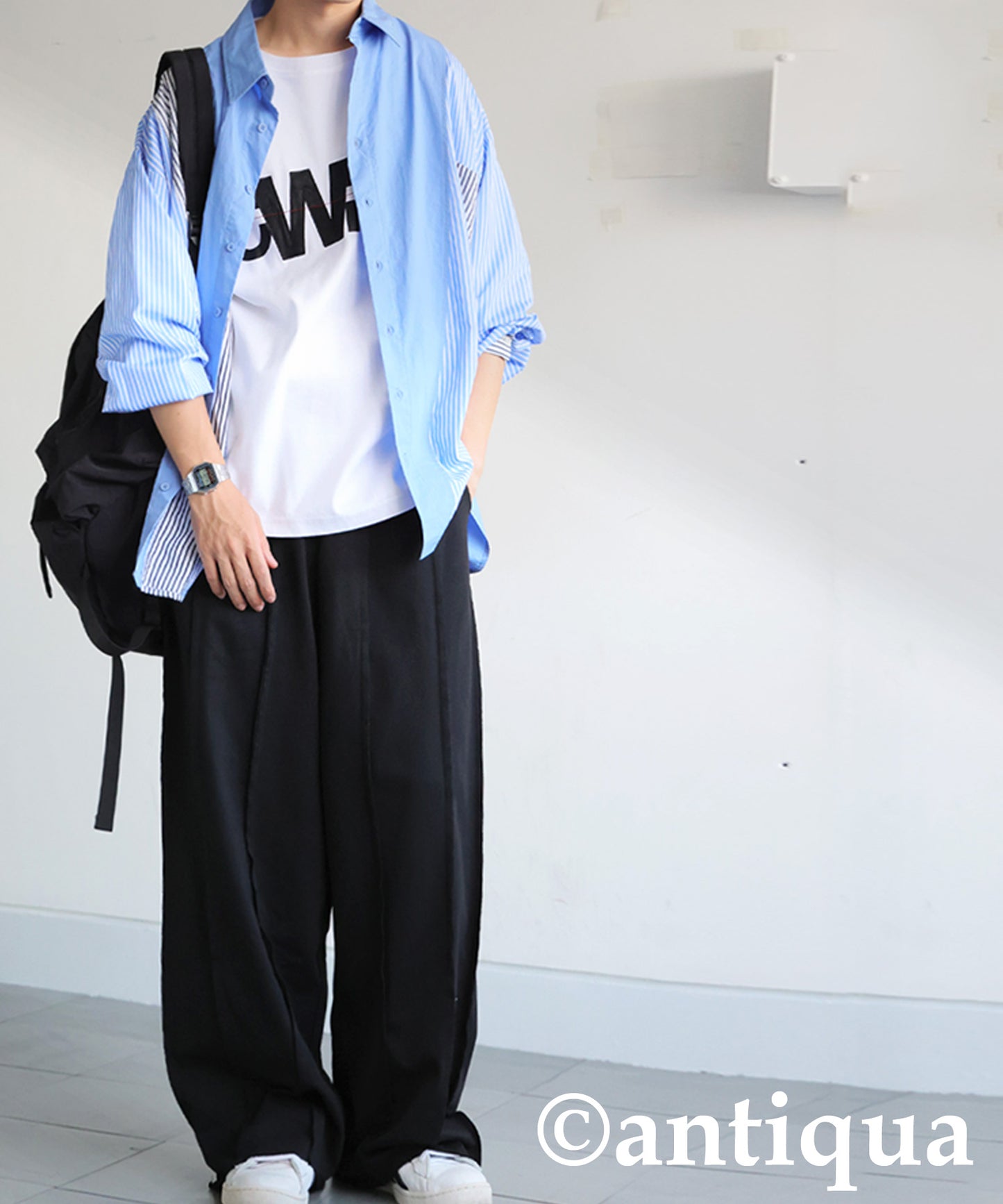Fleece Wide Pants Men's