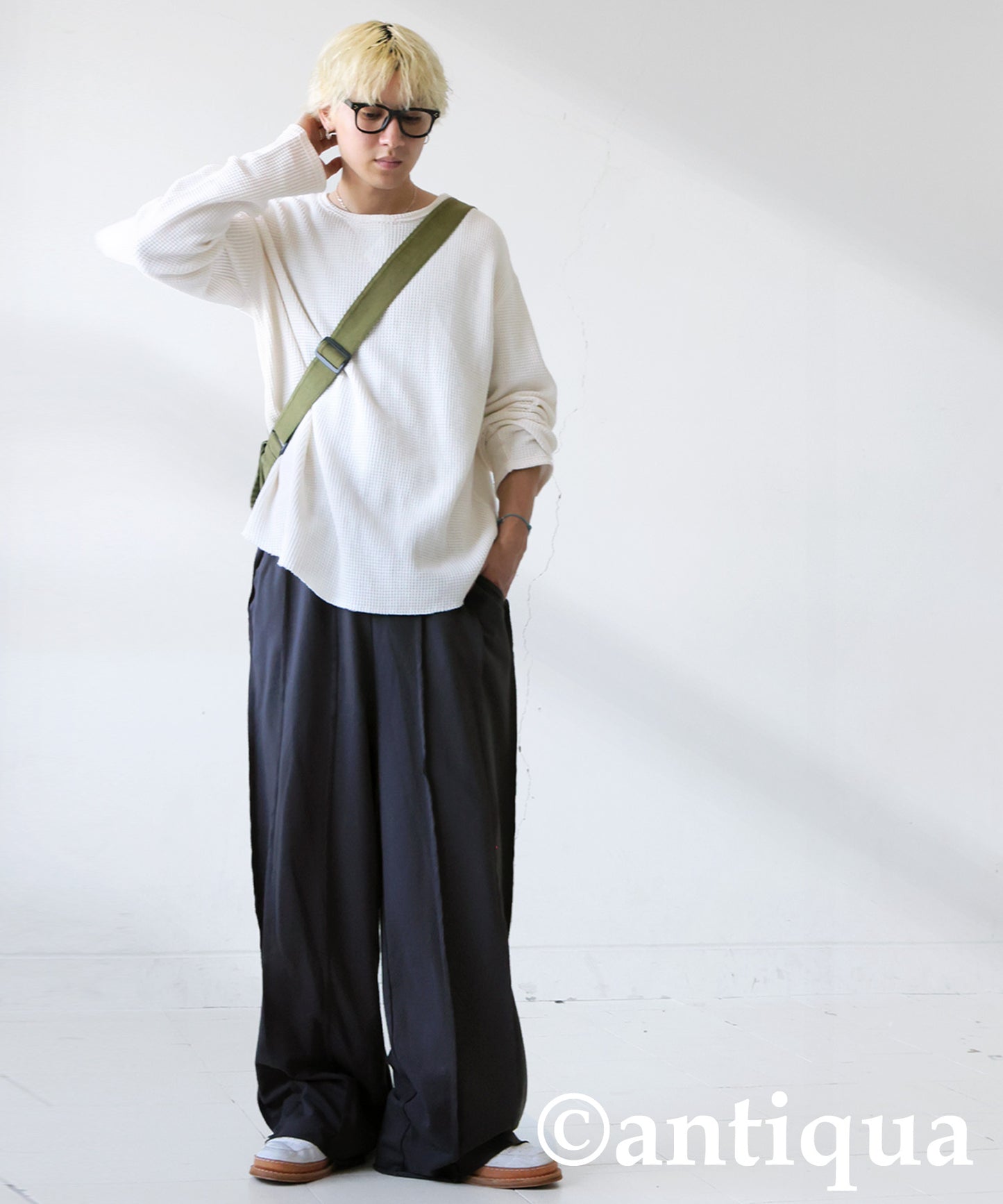 Fleece Wide Pants Men's