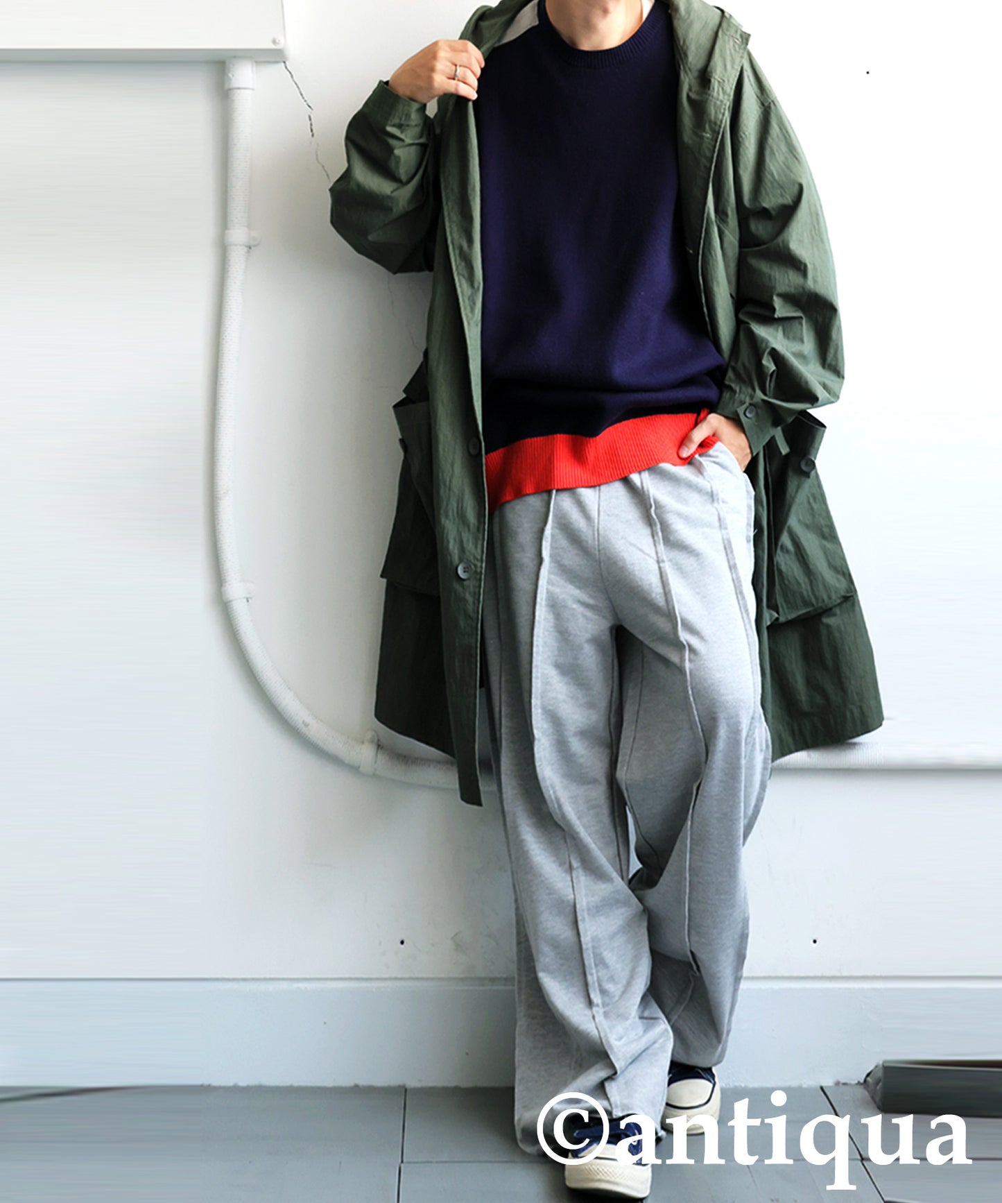 Fleece Wide Pants Men's