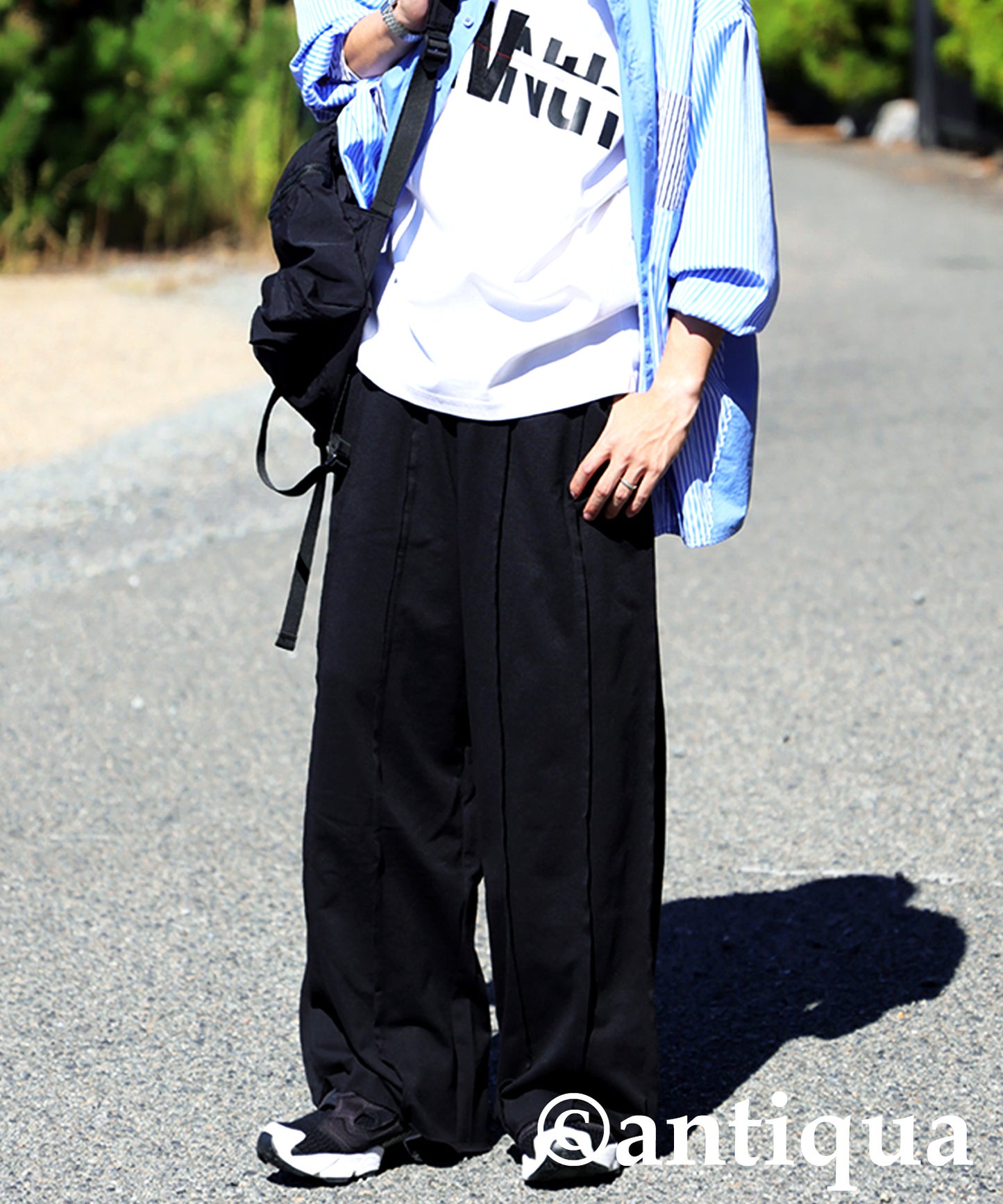 Fleece Wide Pants Men's