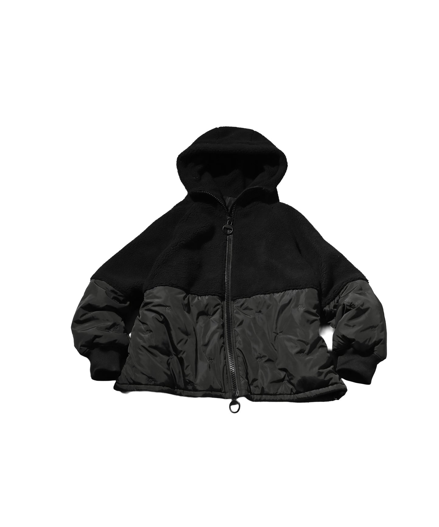 Mixed-Material Quilting Jacket Ladies