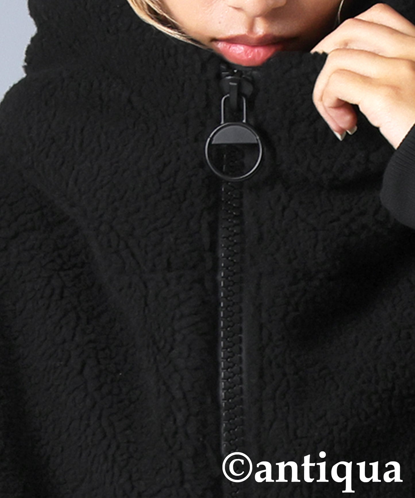 Mixed-Material Quilting Jacket Ladies