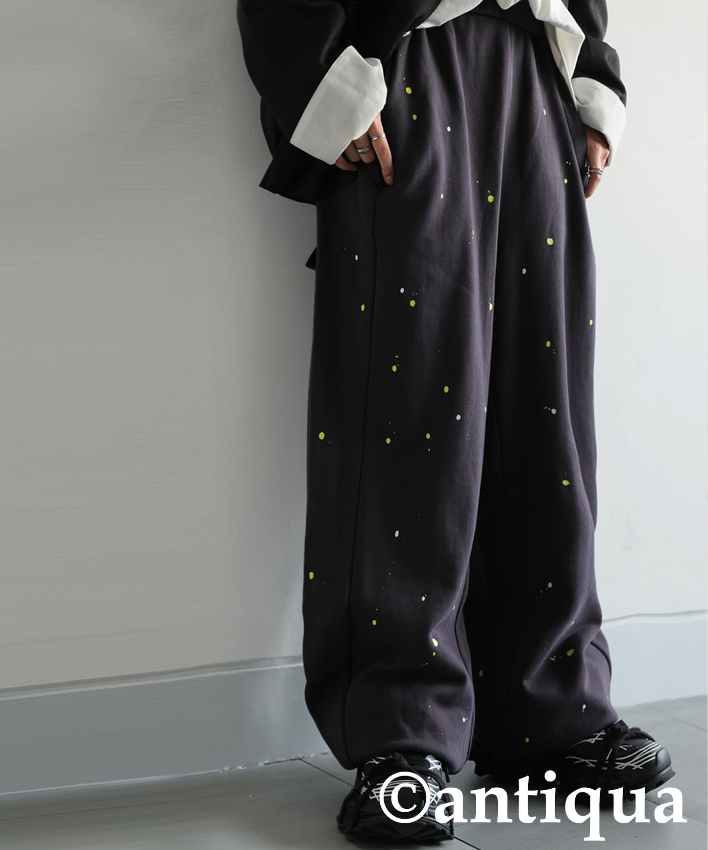 Hand-Painted Fleece Sweatpants Ladies