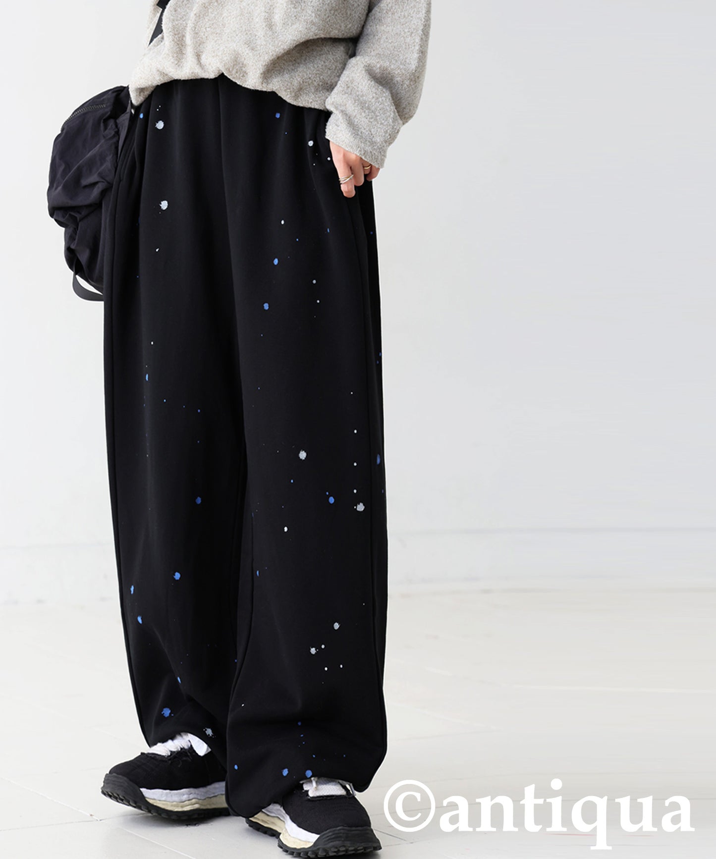 Hand-Painted Fleece Sweatpants Ladies