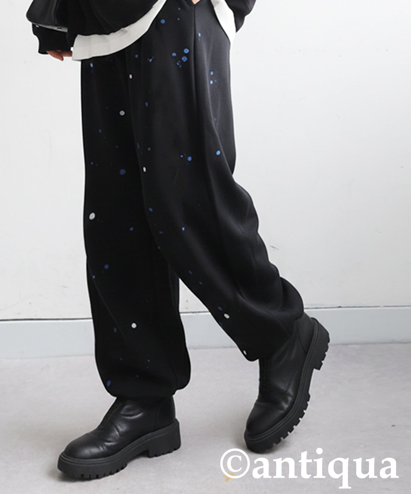 Hand-Painted Fleece Sweatpants Ladies