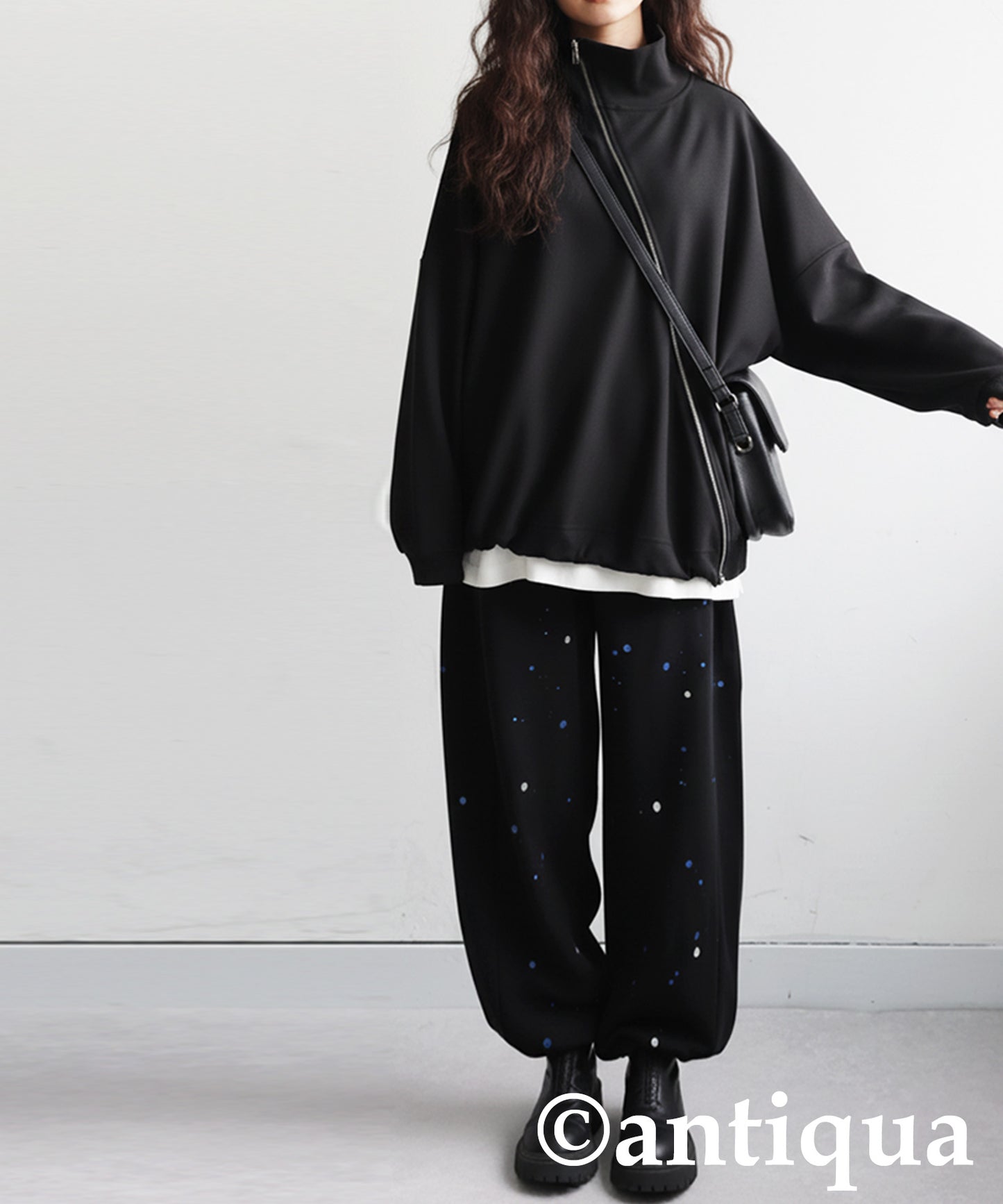 Hand-Painted Fleece Sweatpants Ladies