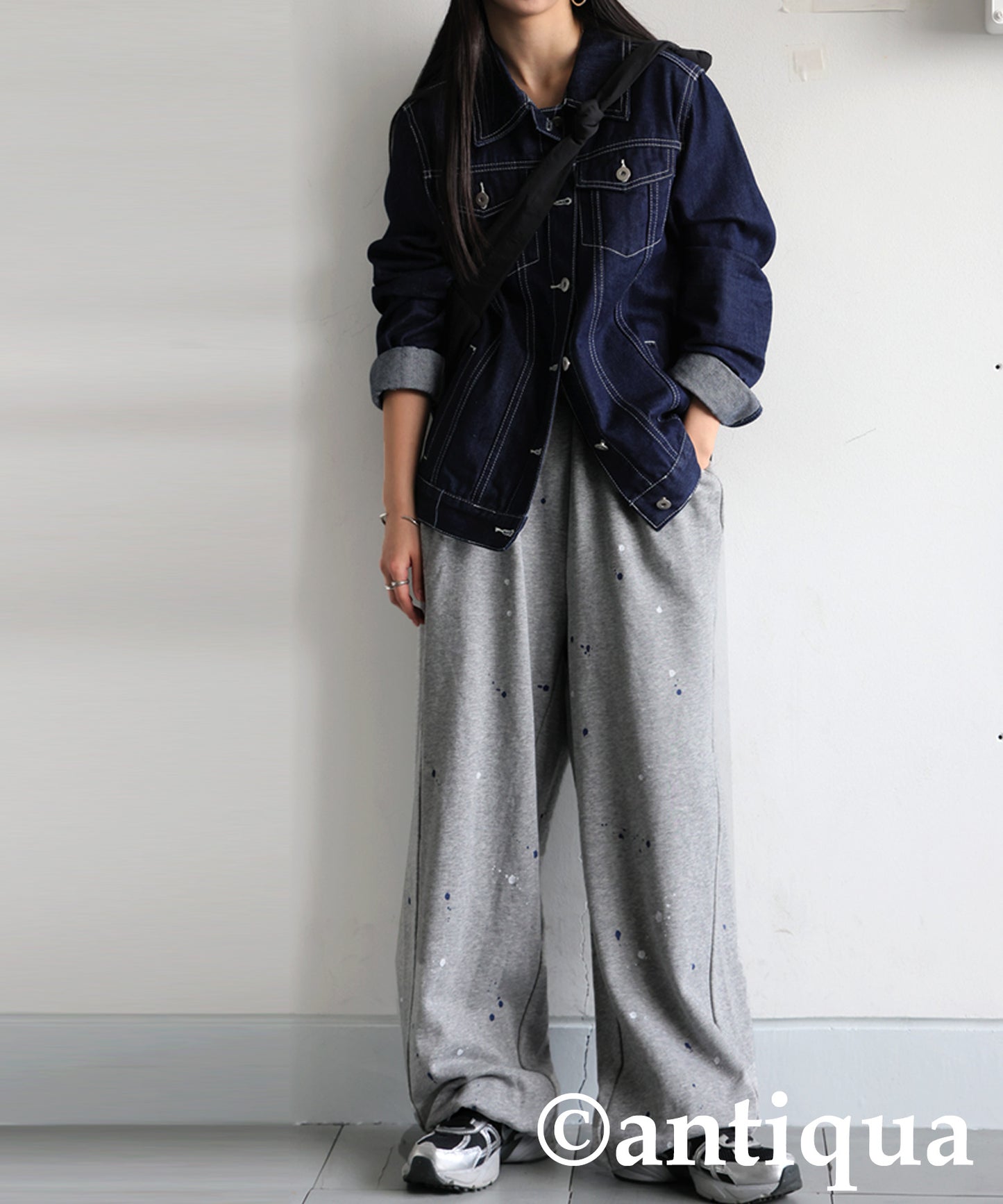 Hand-Painted Fleece Sweatpants Ladies