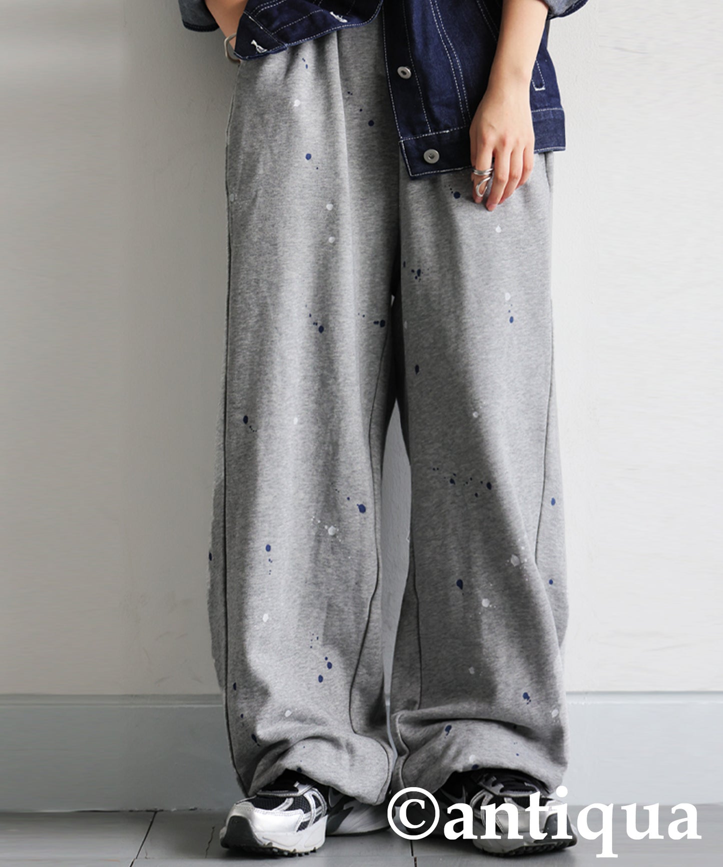 Hand-Painted Fleece Sweatpants Ladies
