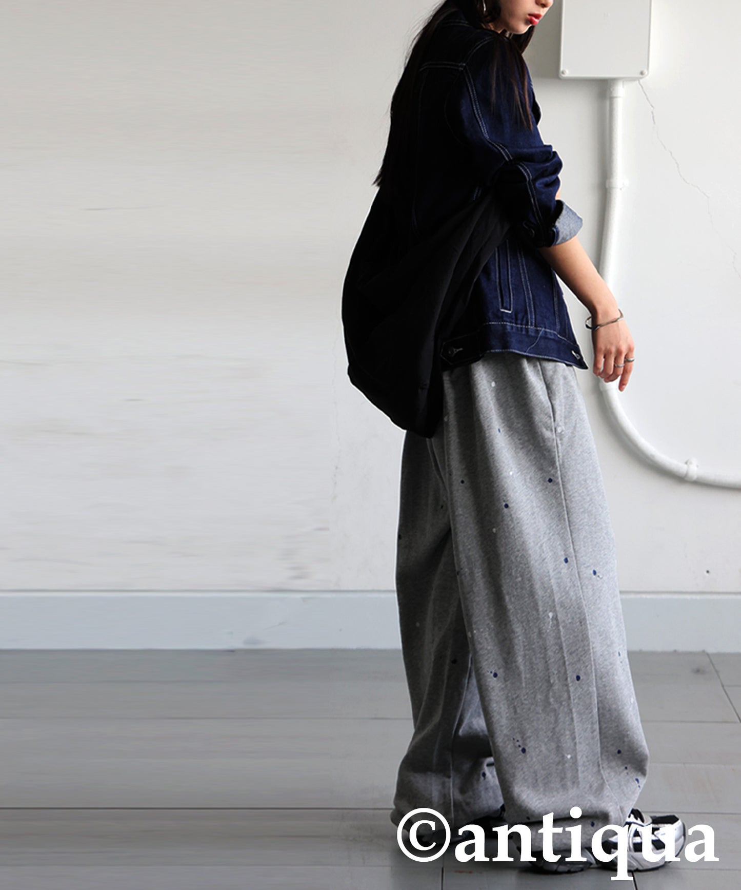 Hand-Painted Fleece Sweatpants Ladies