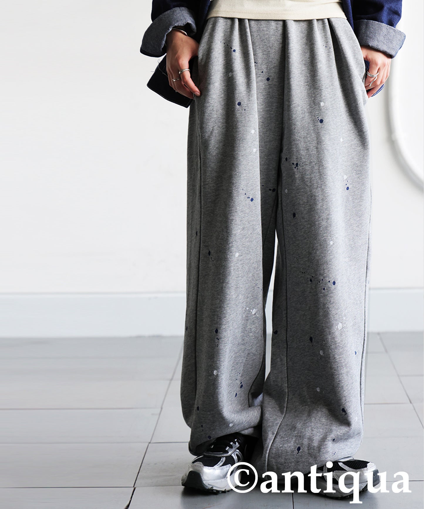 Hand-Painted Fleece Sweatpants Ladies