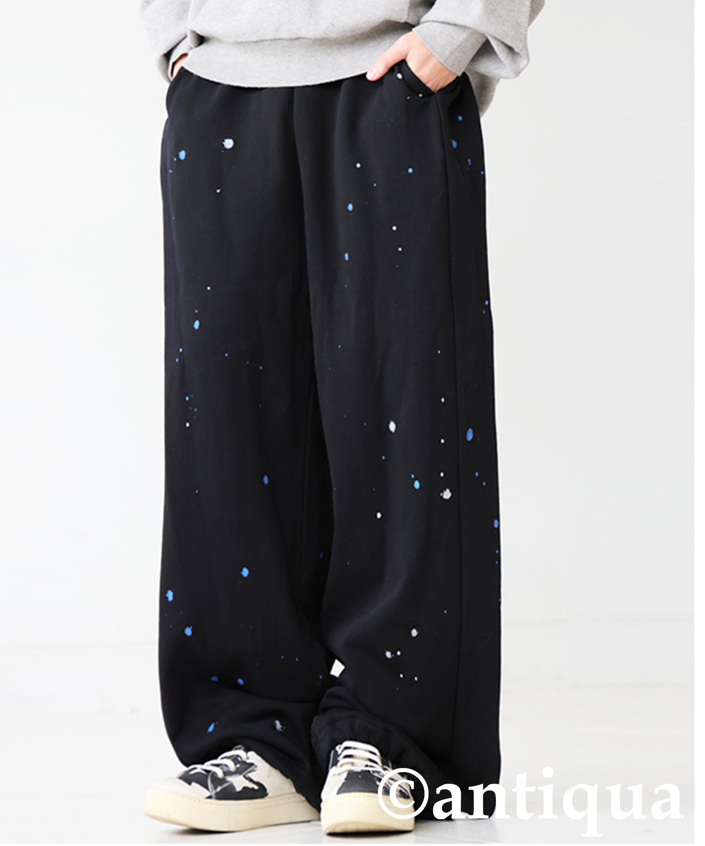 Hand-Painted Fleece Sweat pants Men's