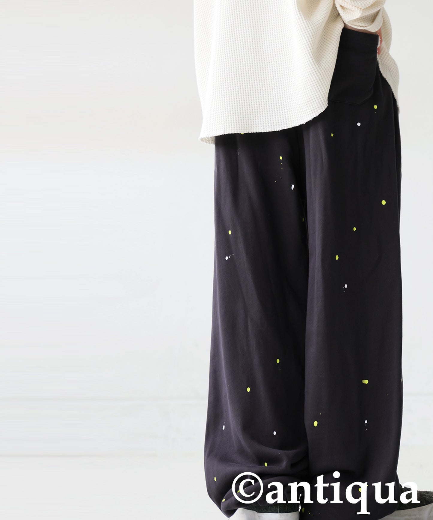 Hand-Painted Fleece Sweat pants Men's