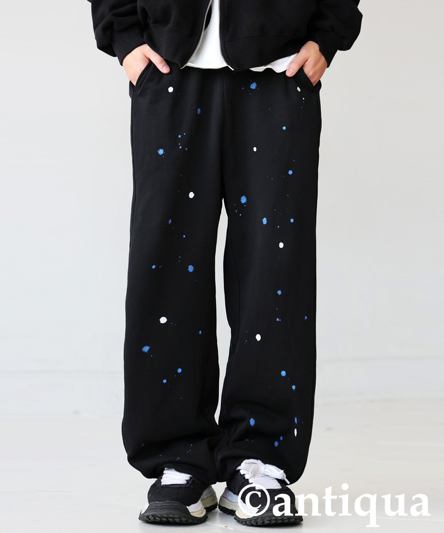 Hand-Painted Fleece Sweat pants Men's