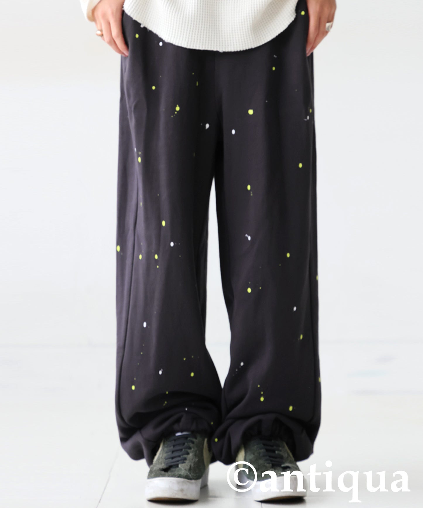 Hand-Painted Fleece Sweat pants Men's