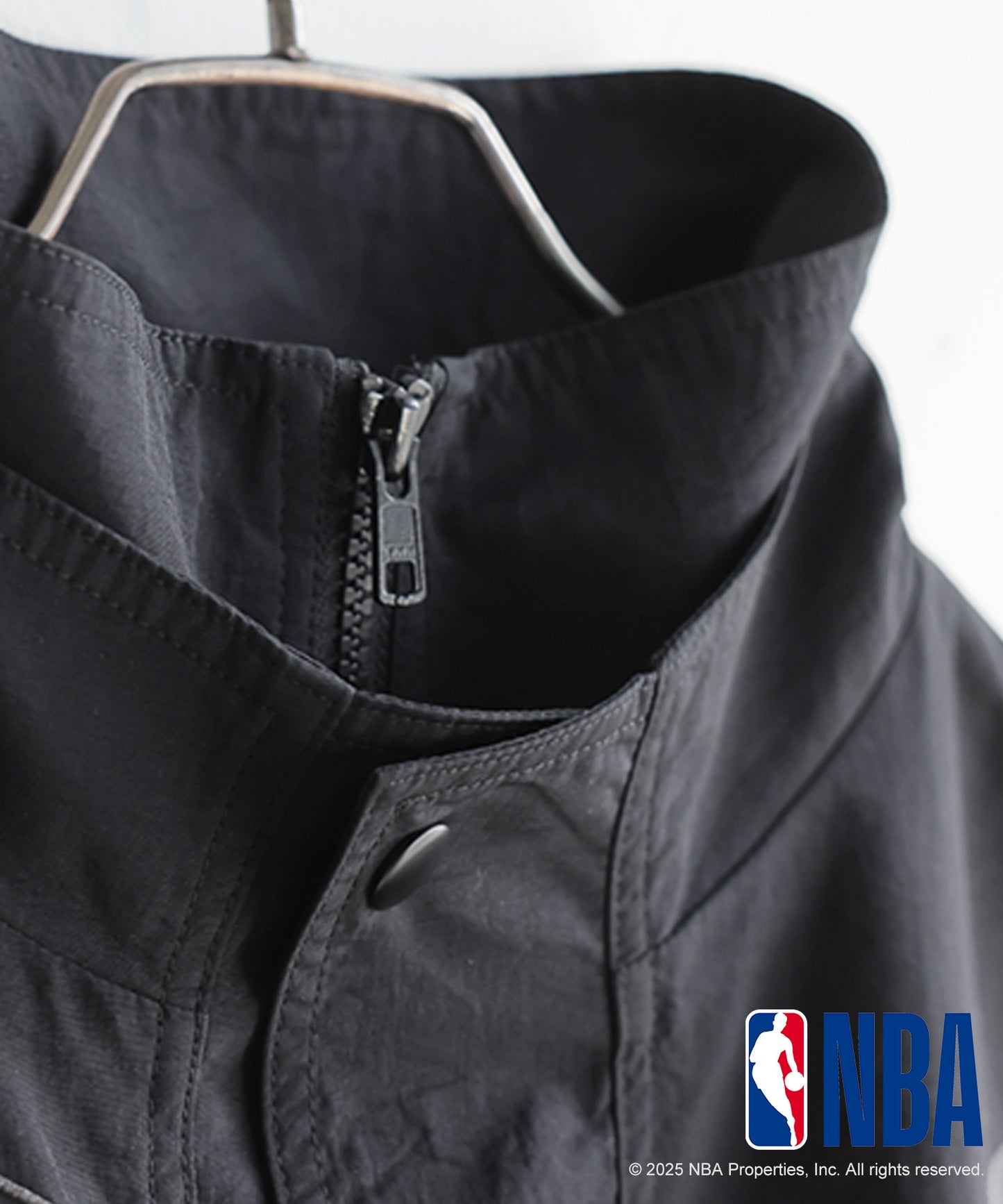 Official NBA Logo Embroidered Balloon Jacket Men's