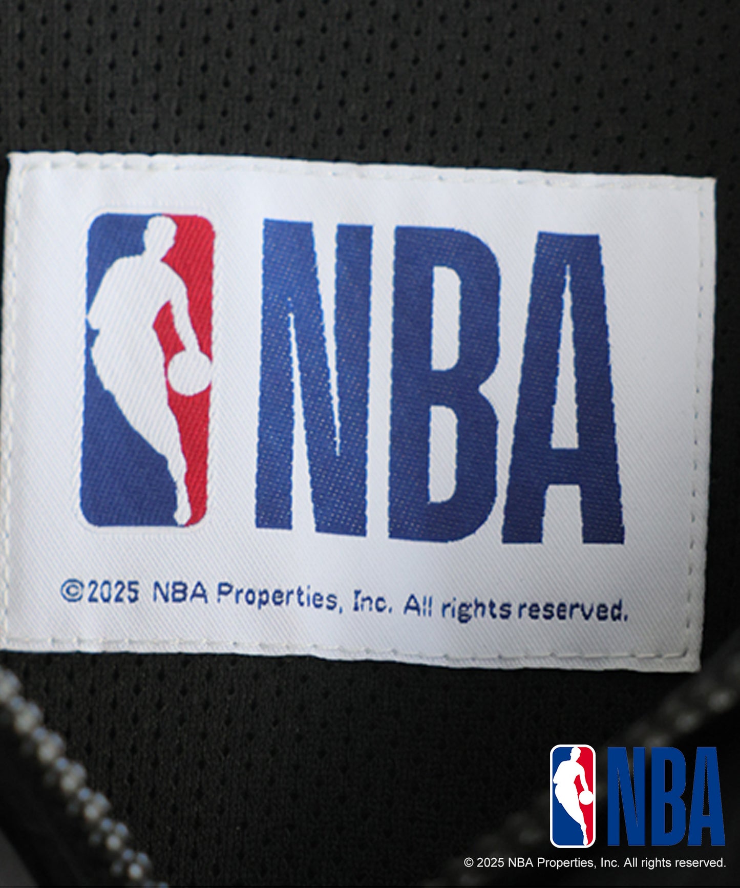 Official NBA Logo Embroidered Balloon Jacket Men's