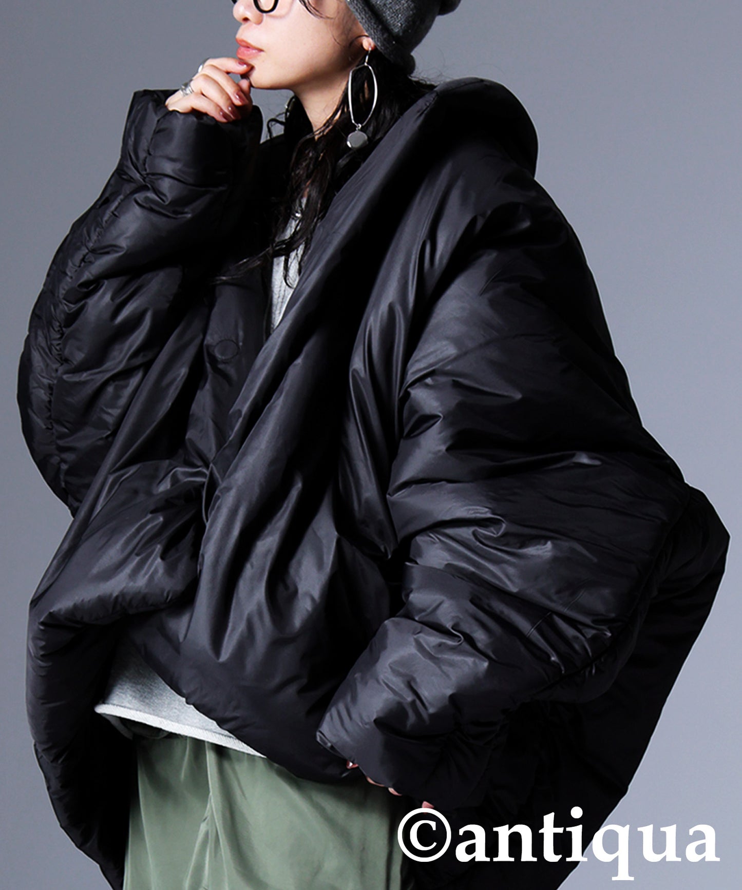 Dolman Padded Jacket Ladies