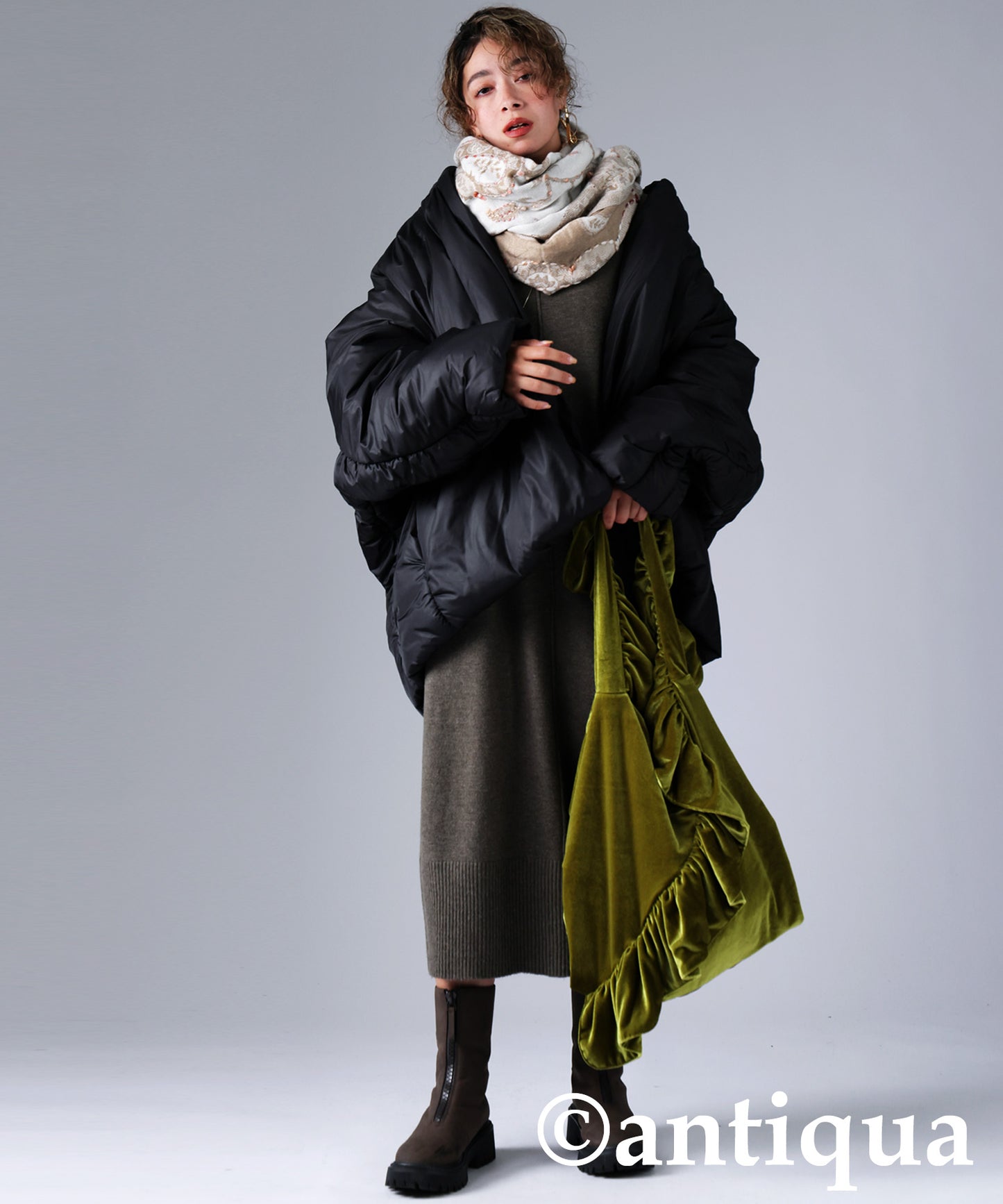 Dolman Padded Jacket Ladies