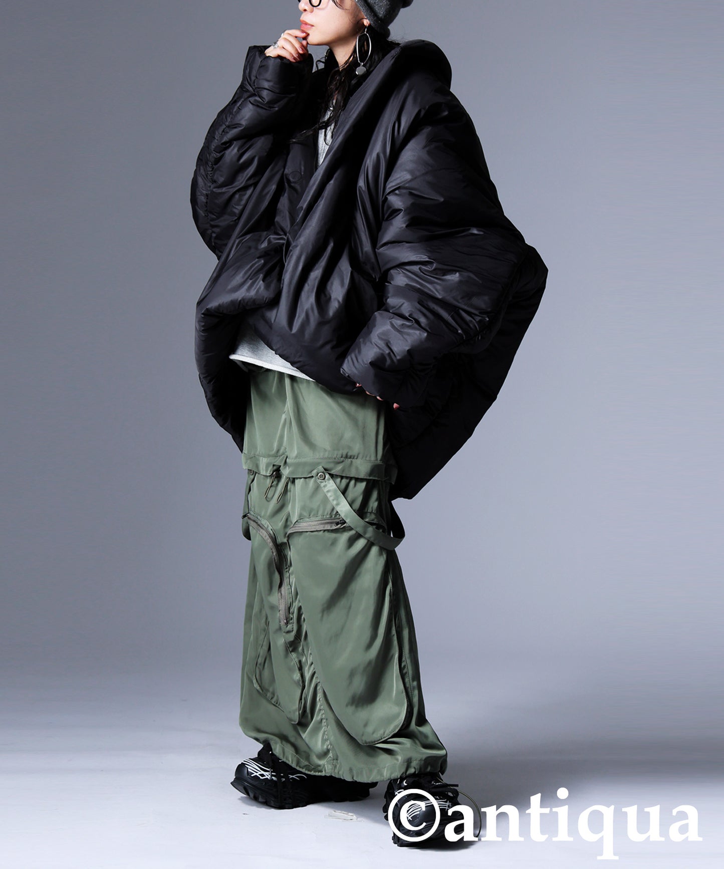 Dolman Padded Jacket Ladies