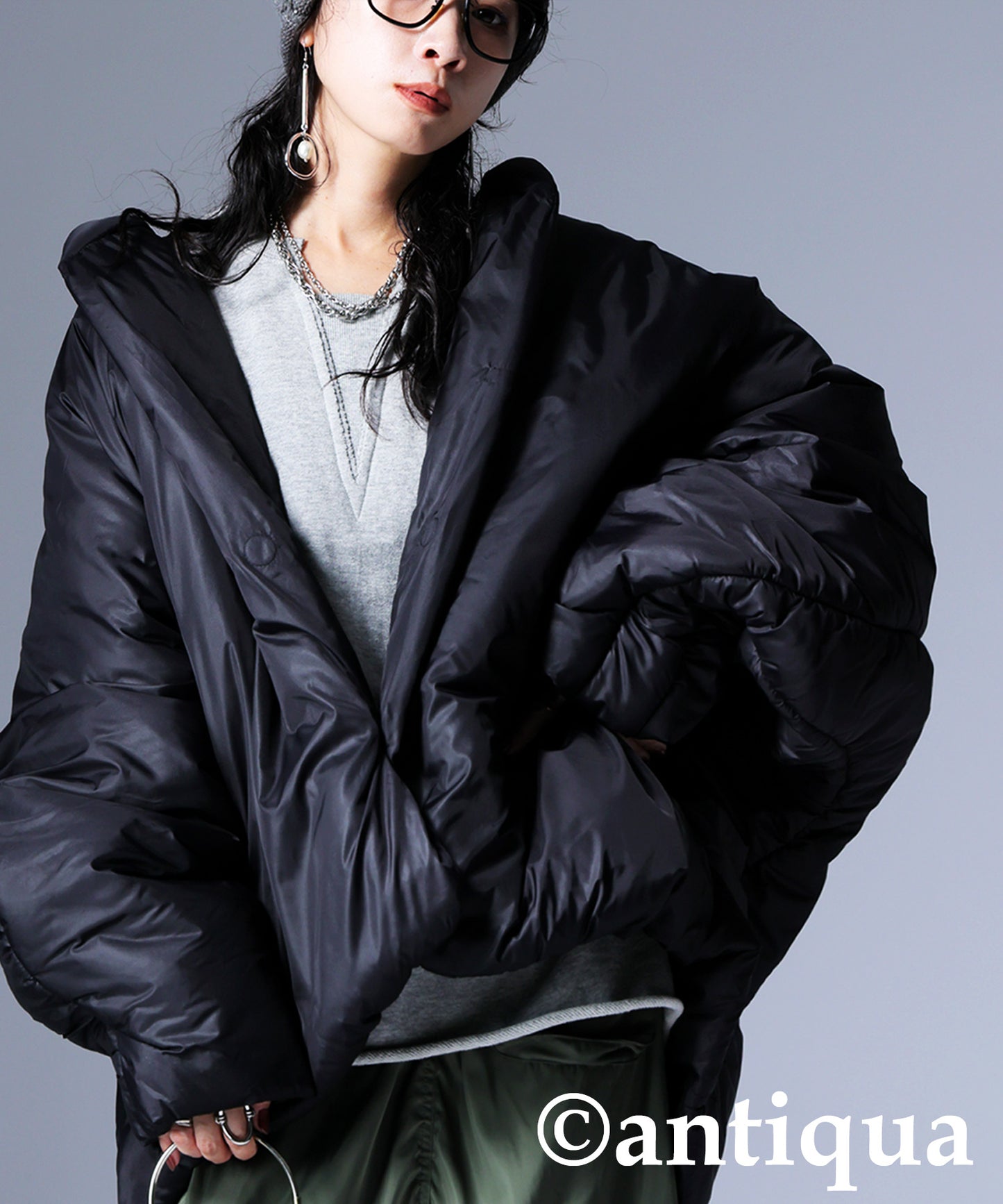 Dolman Padded Jacket Ladies