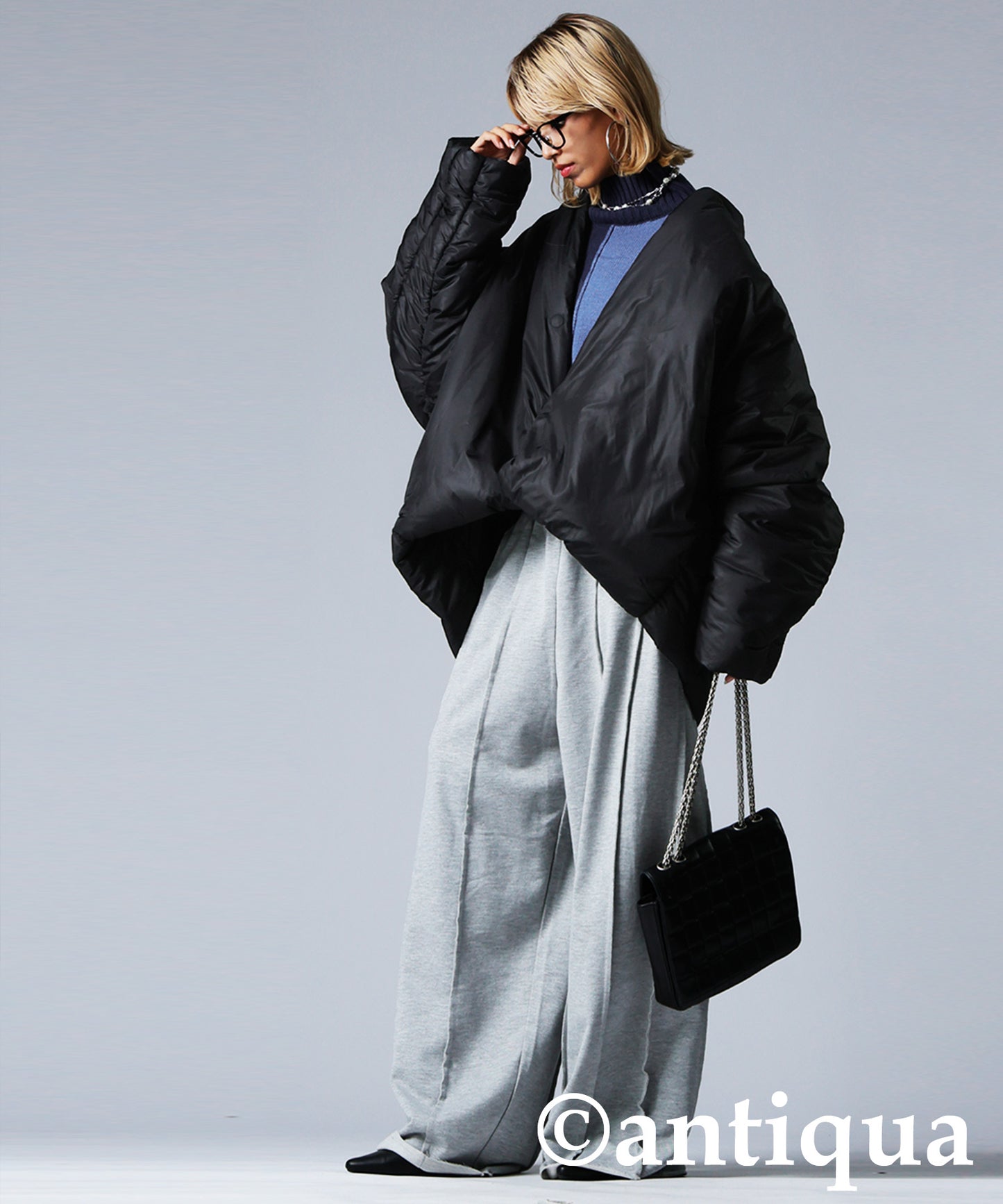 Dolman Padded Jacket Ladies