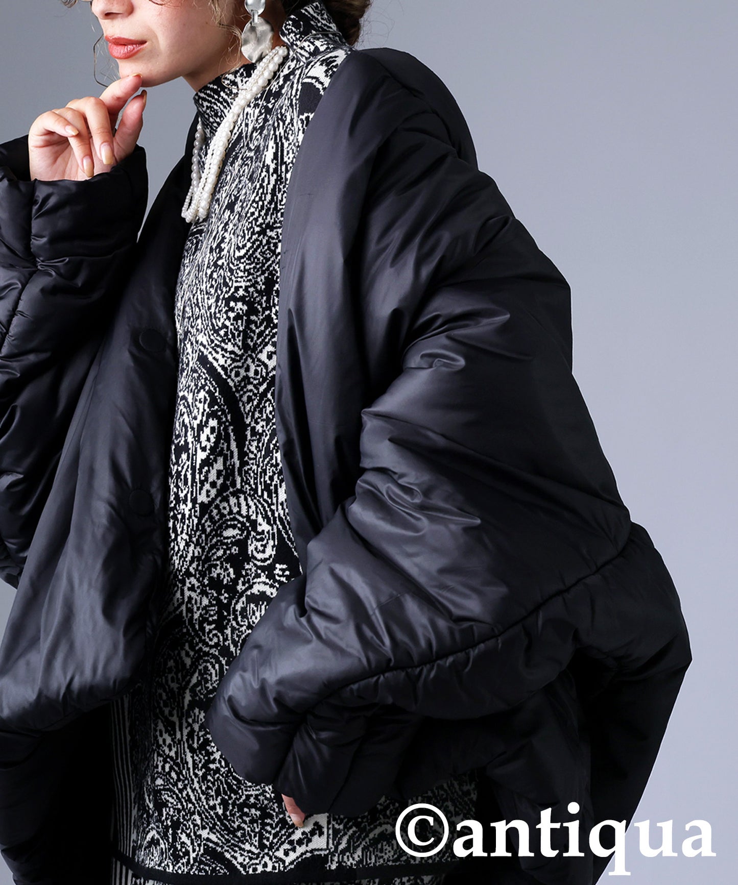 Dolman Padded Jacket Ladies