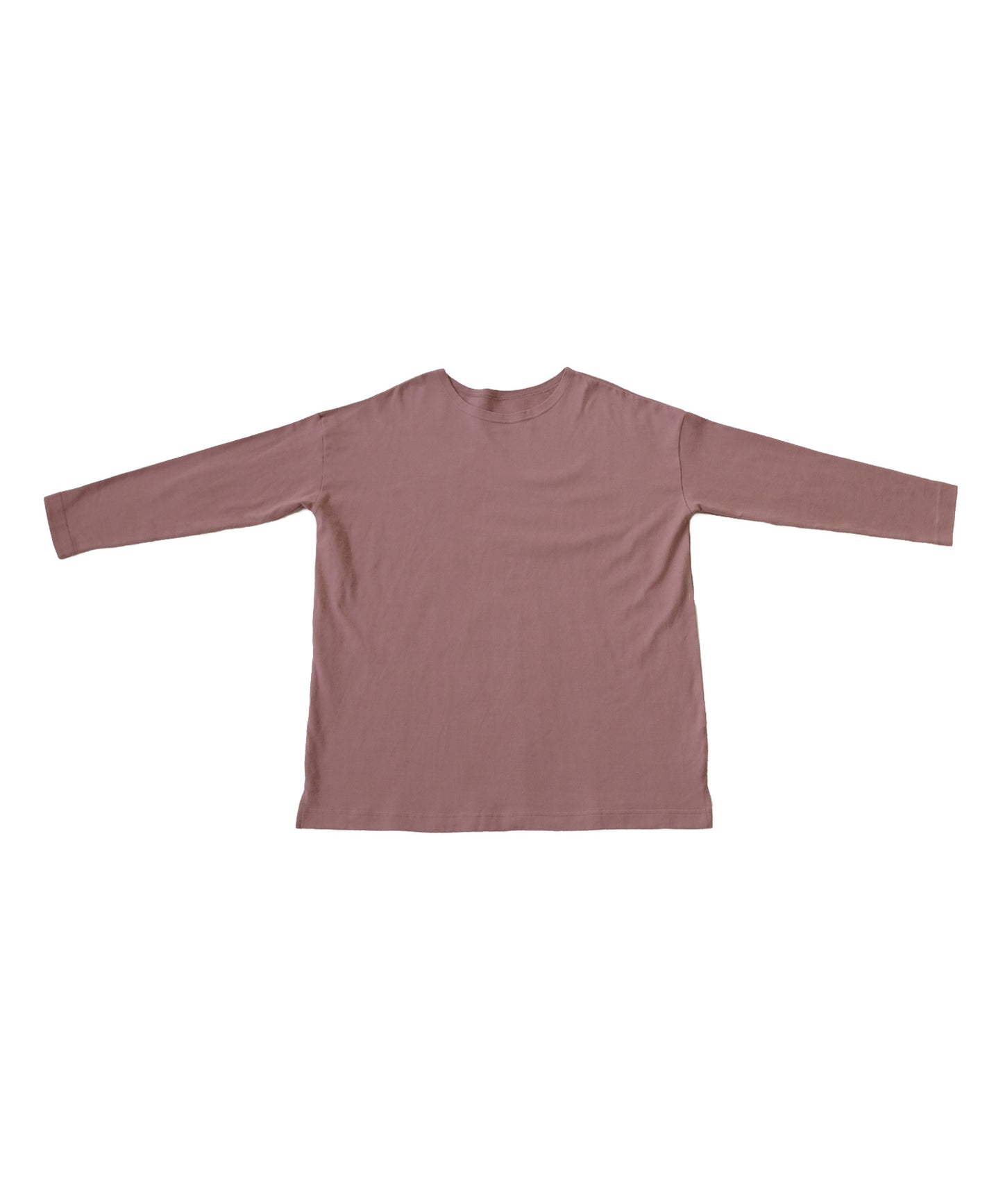 Basque fabric Long-sleeved T-shirtT Ladies Tops Cotton100%