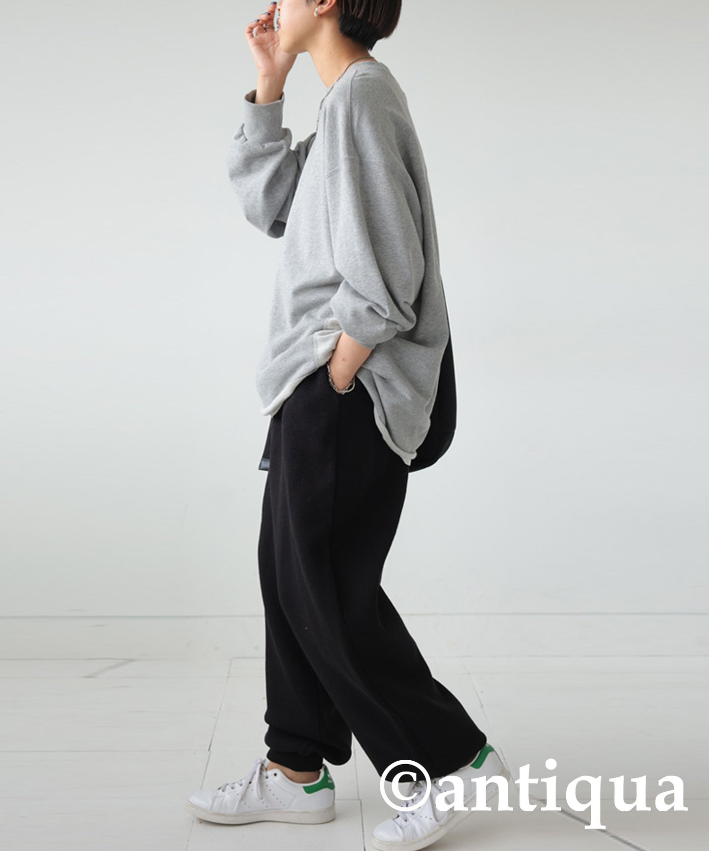 Sarouel Knit Pants Ladies