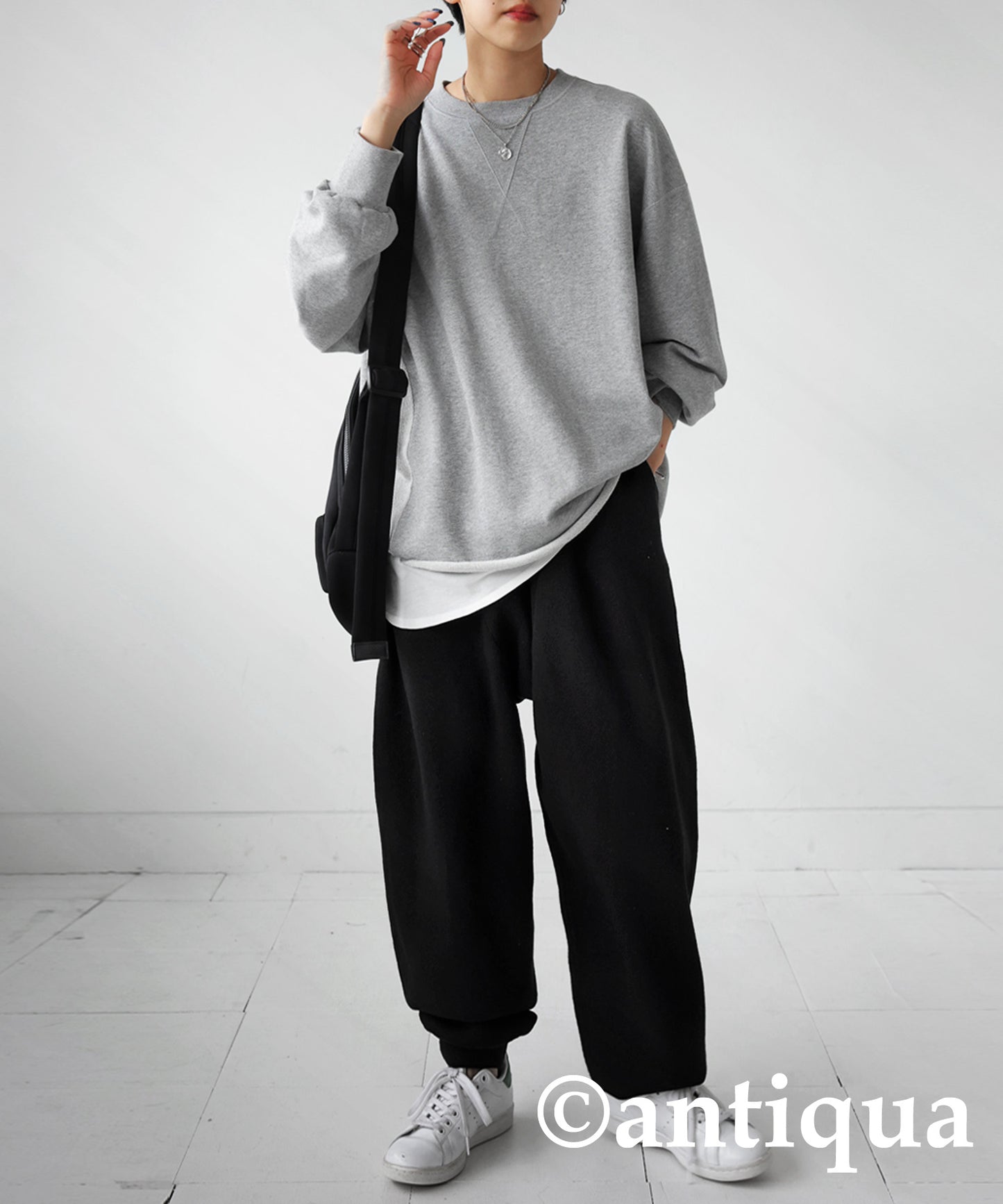 Sarouel Knit Pants Ladies