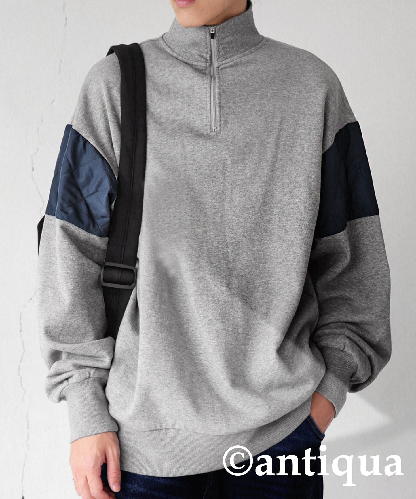 Men's half zip pullover