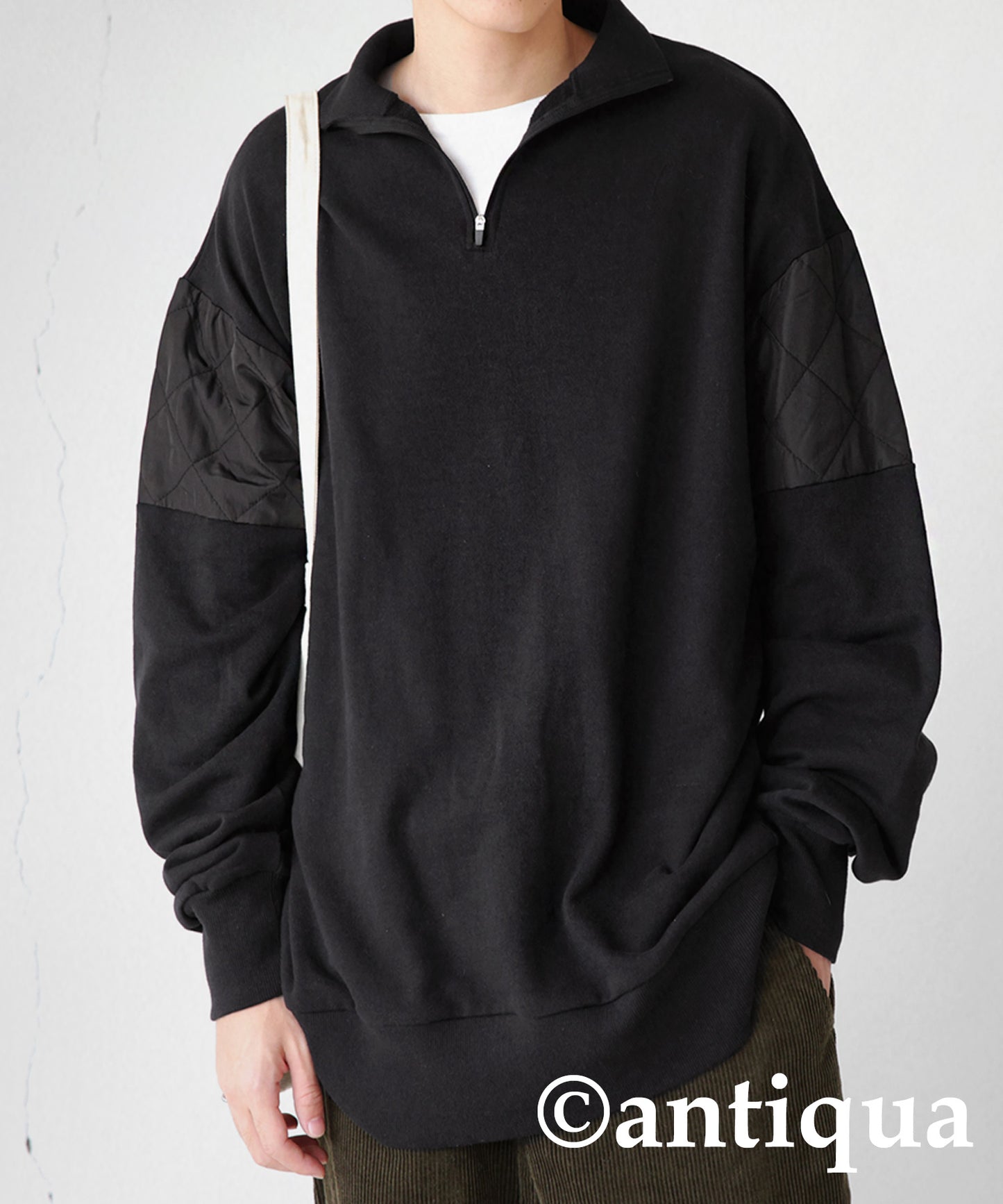 Men's half zip pullover