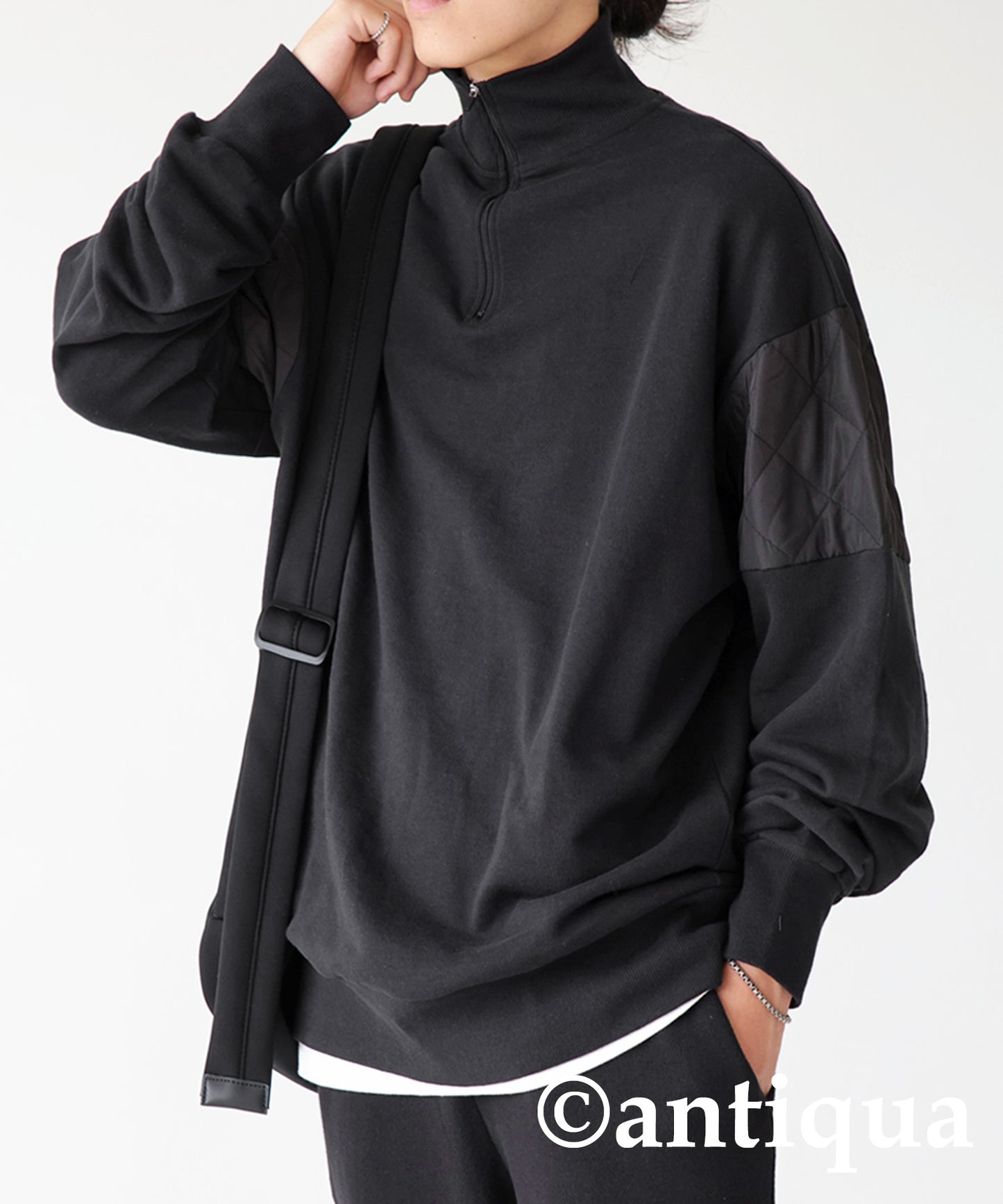 Men's half zip pullover