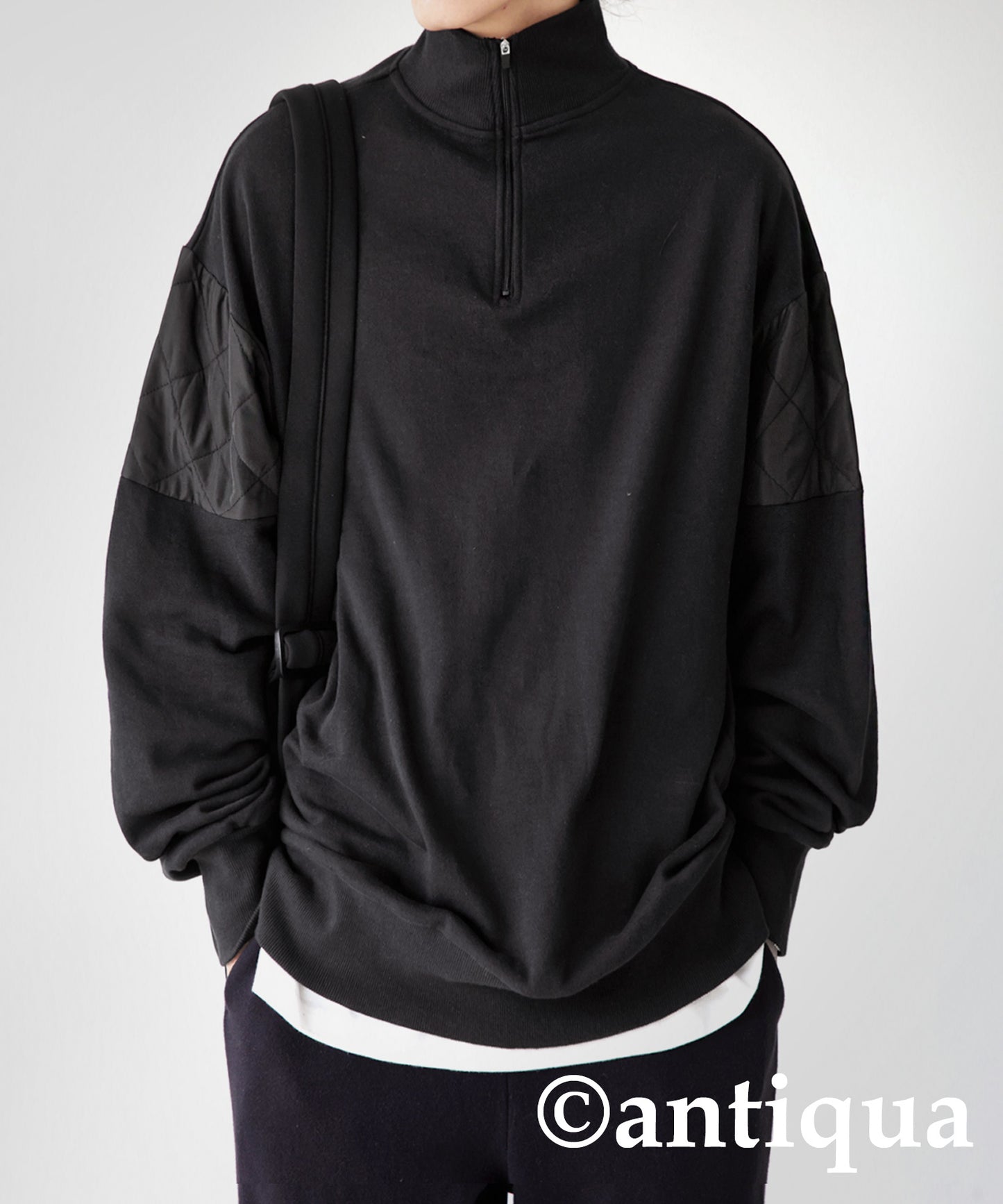 Men's half zip pullover