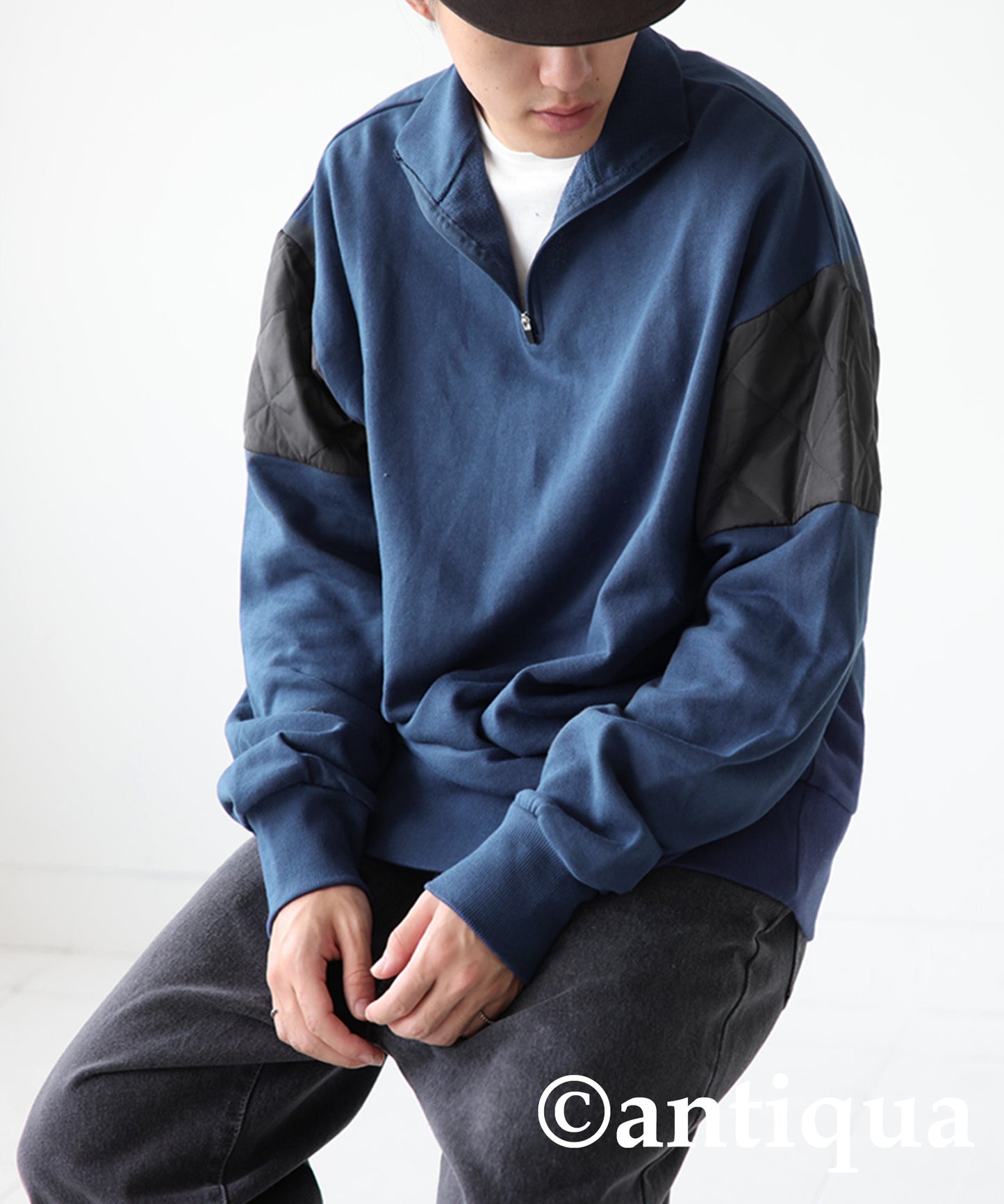 Men's half zip pullover