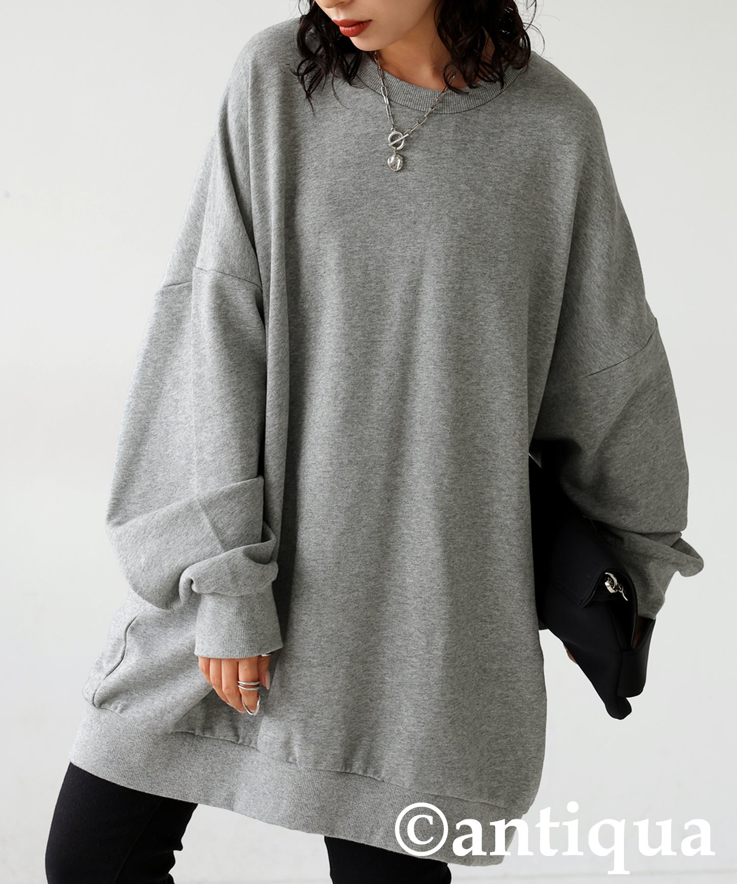 Pile fabric Pullover Ladies