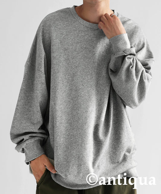 Pile fabric Pullover Men's