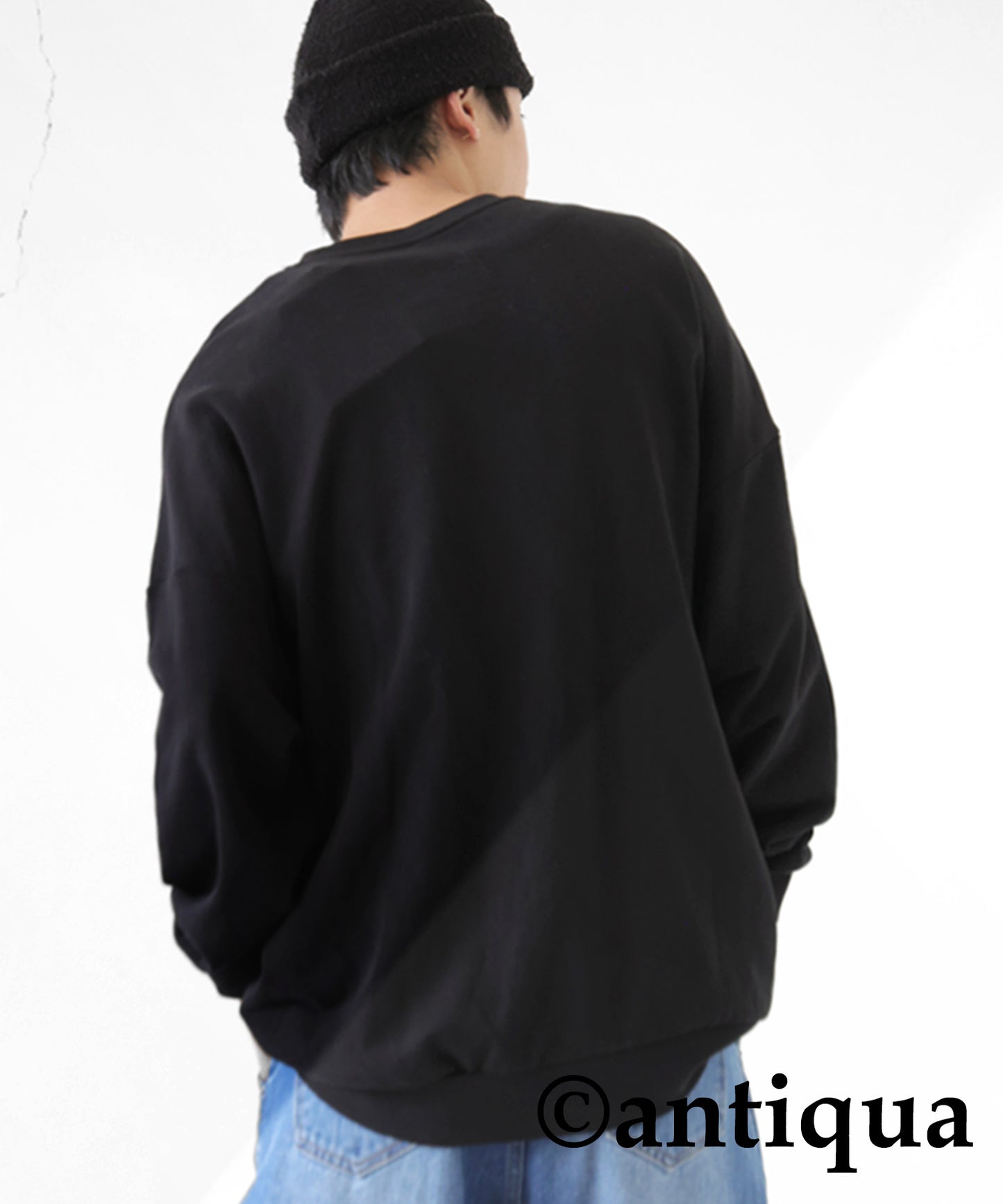 Pile fabric Pullover Men's