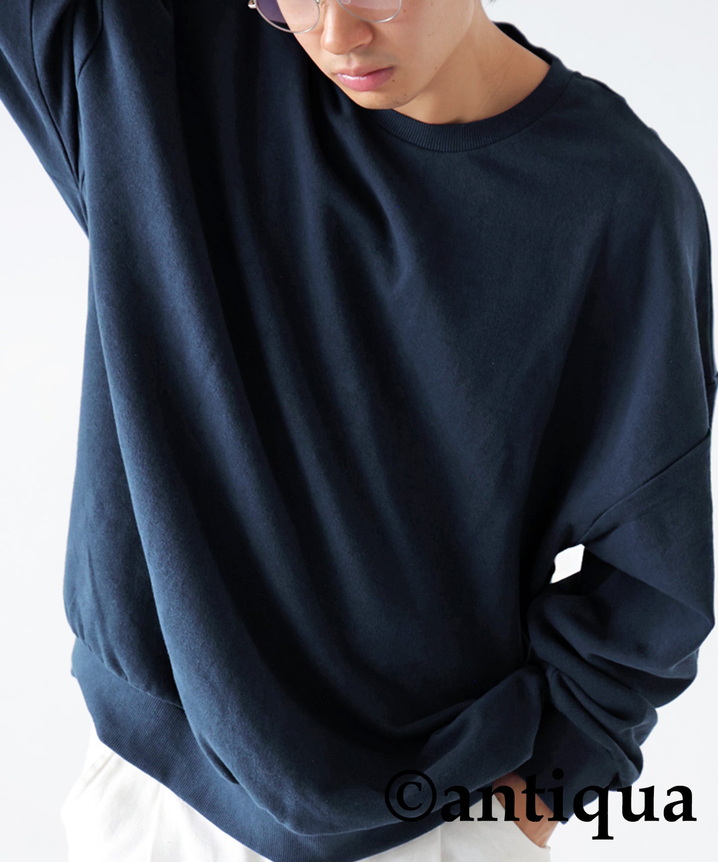 Pile fabric Pullover Men's