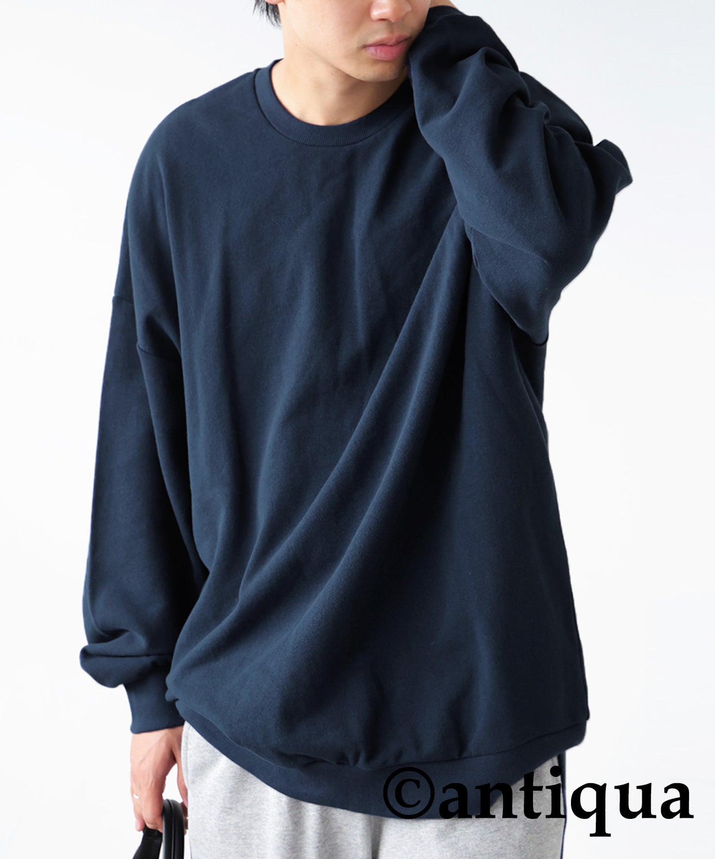 Pile fabric Pullover Men's