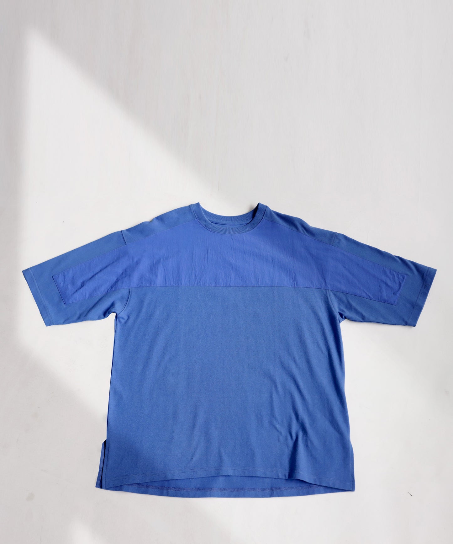 Nylon switching T -shirt Men's