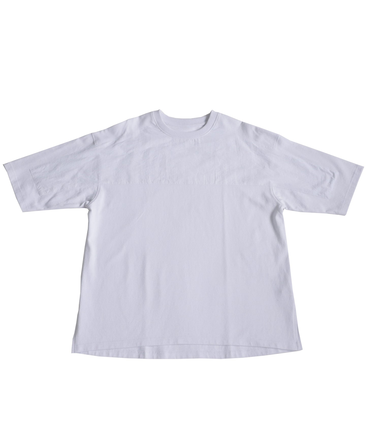 Nylon switching T -shirt Men's