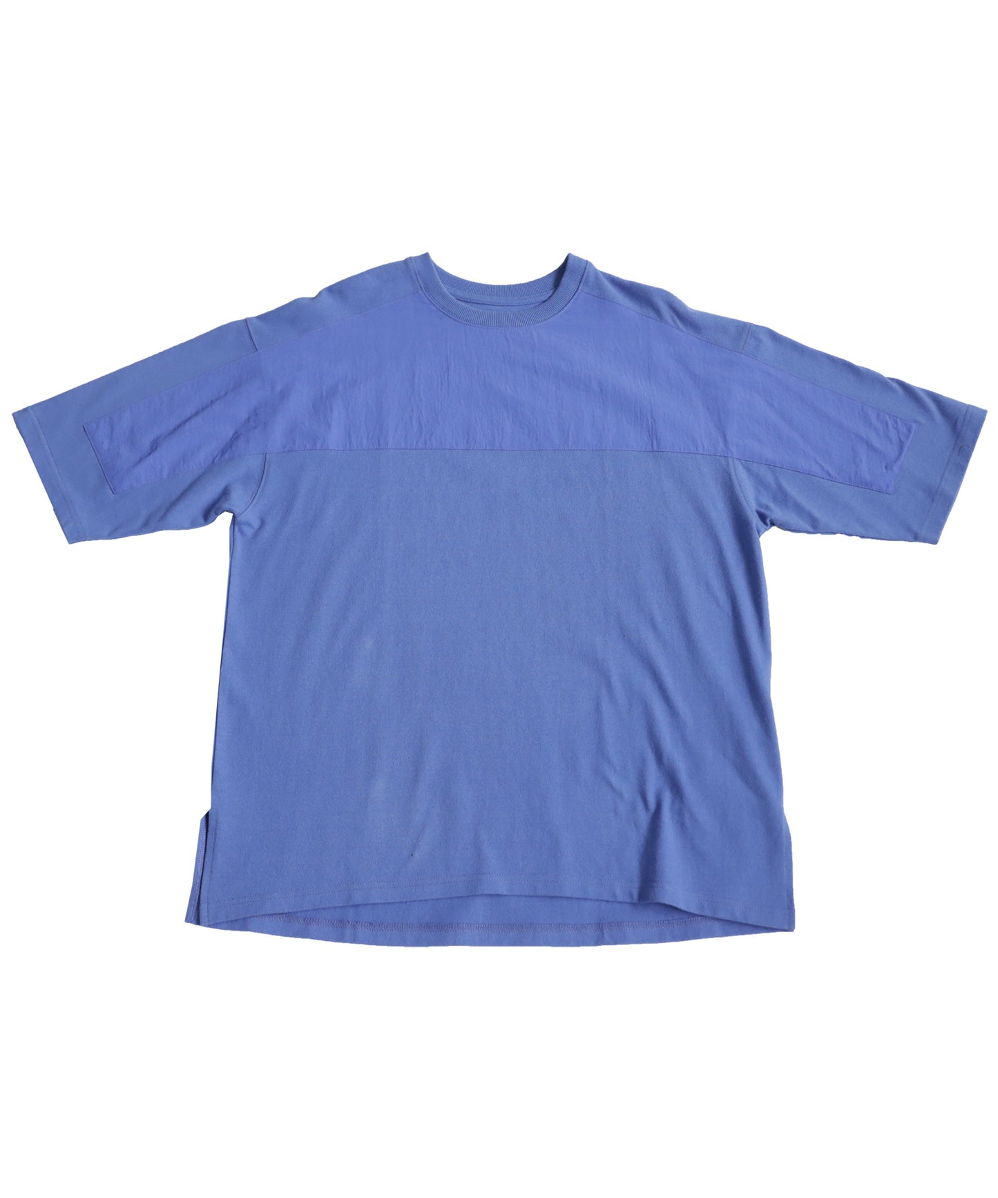 Nylon switching T -shirt Men's