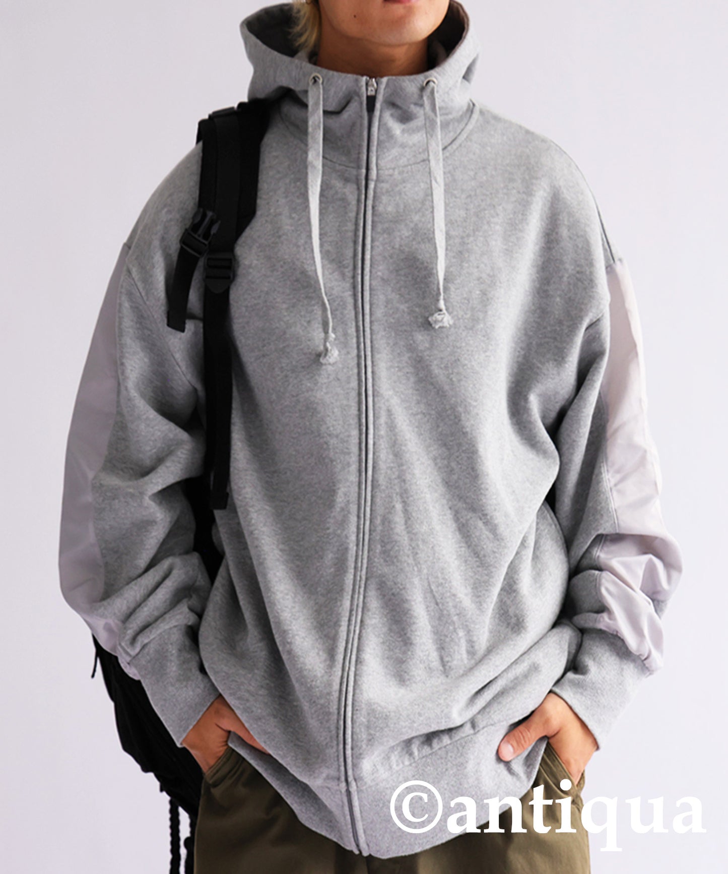 Nylon Line Hoodie Men's