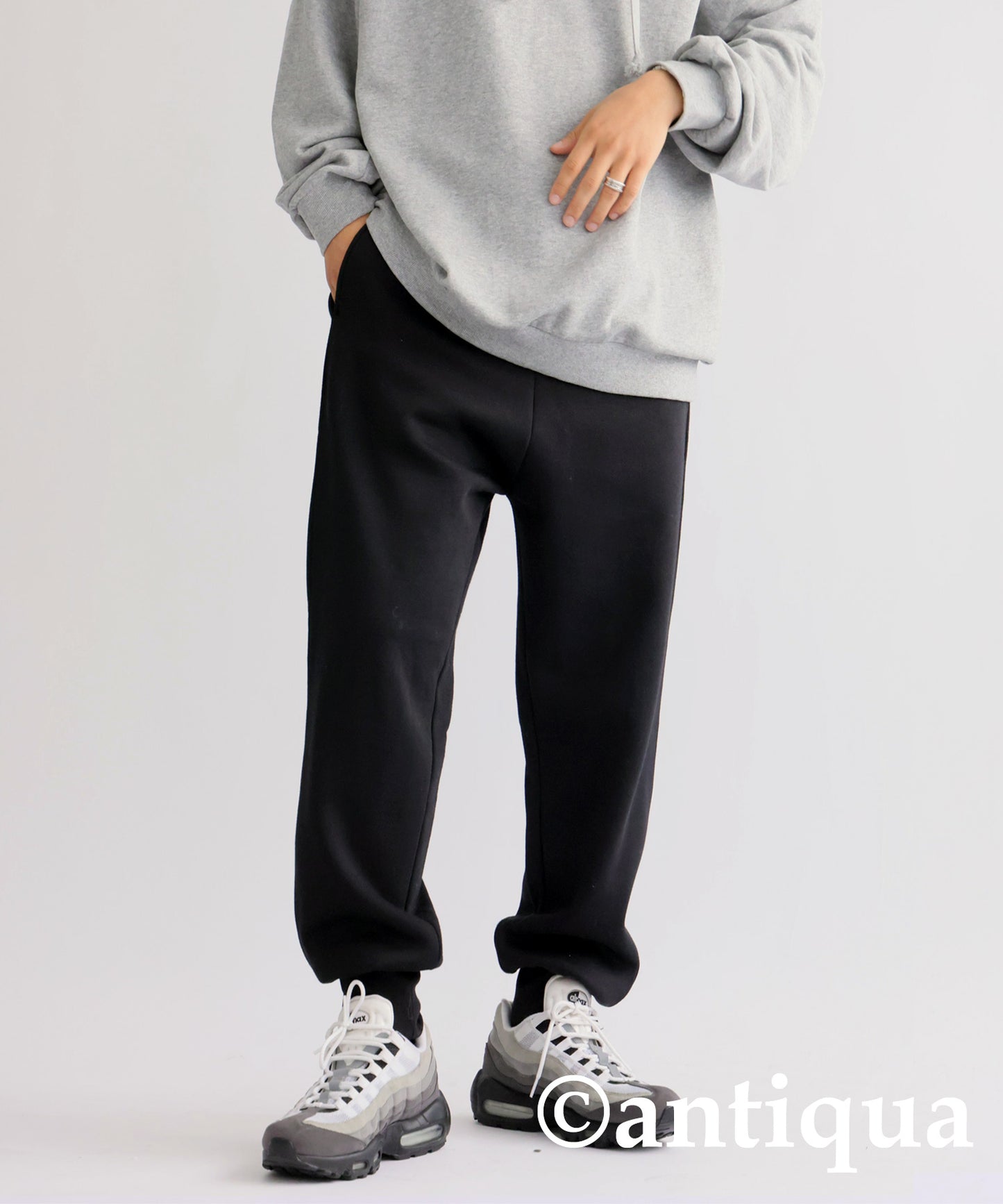 Pile fabric sweat pants Men’s