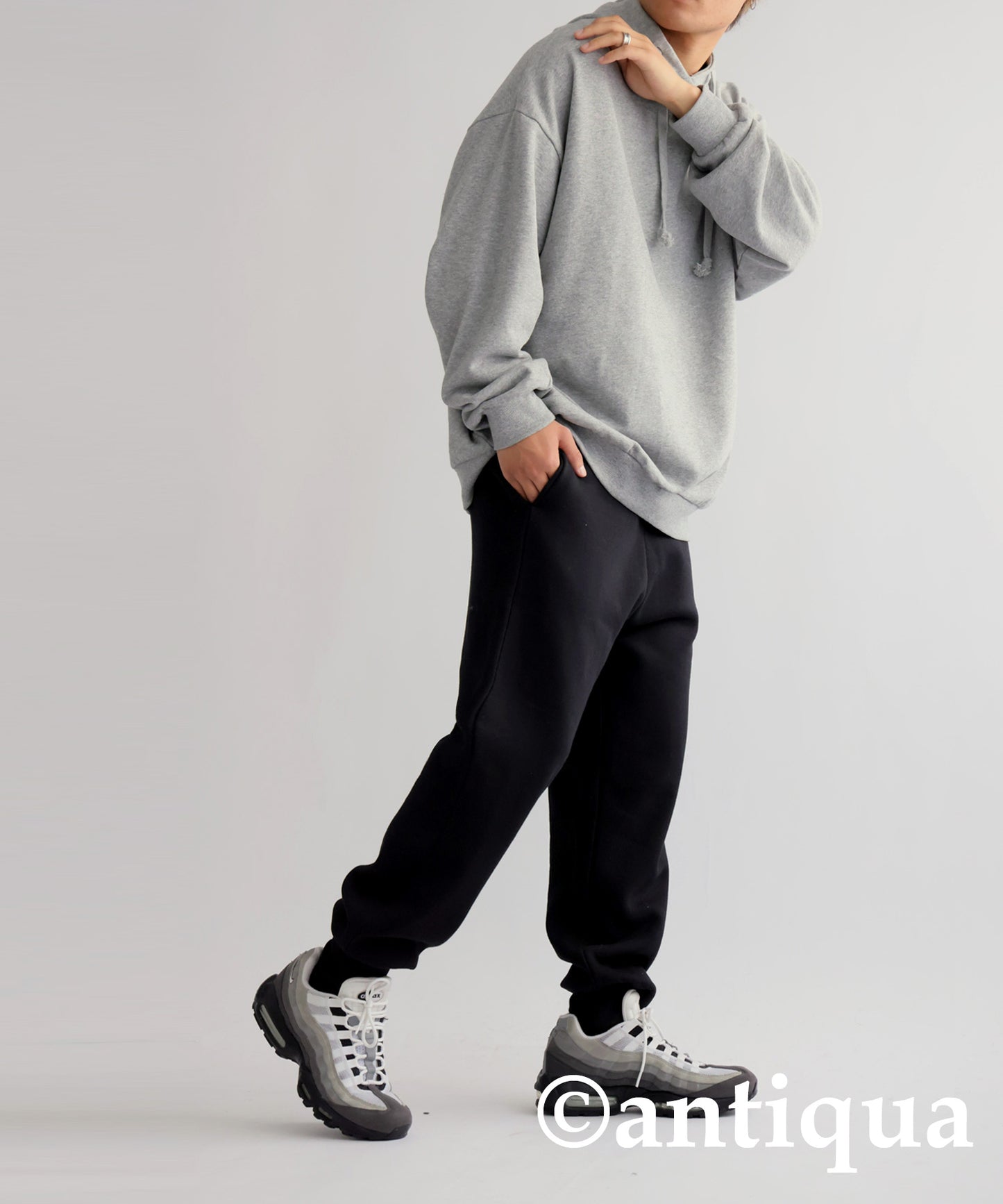 Pile fabric sweat pants Men’s