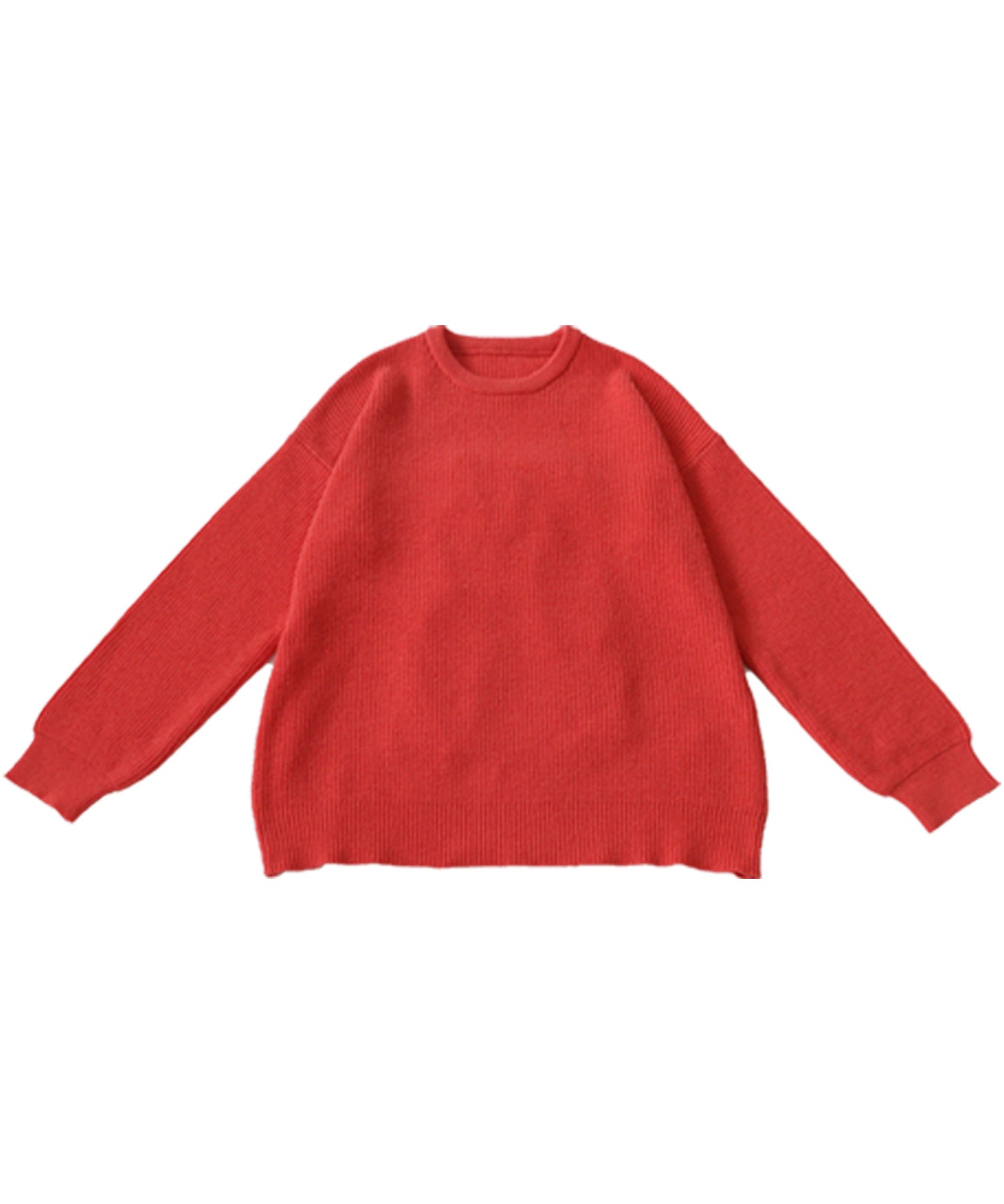 Round Neck Knit Sweater Ladies