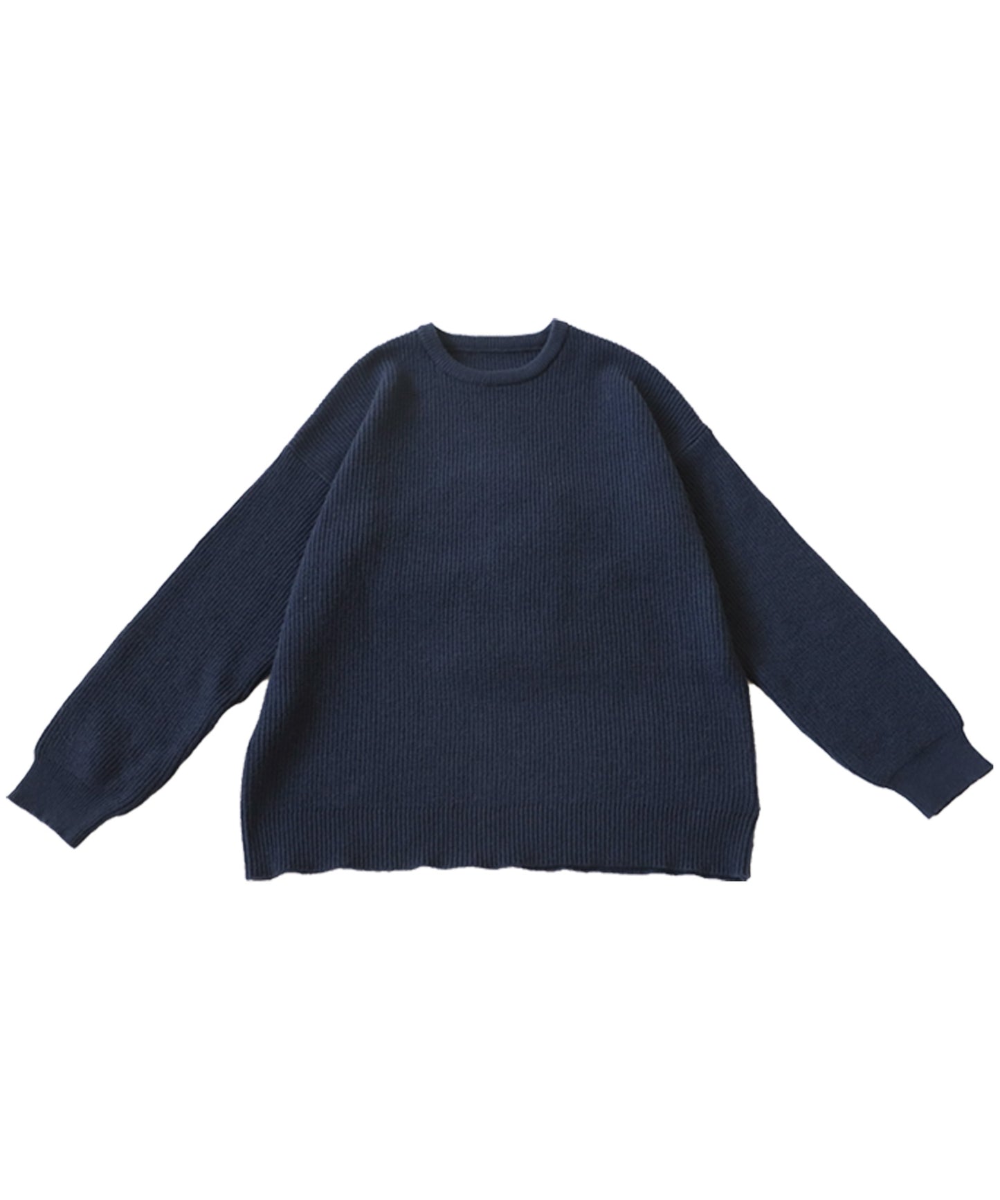 Round Neck Knit Sweater Ladies