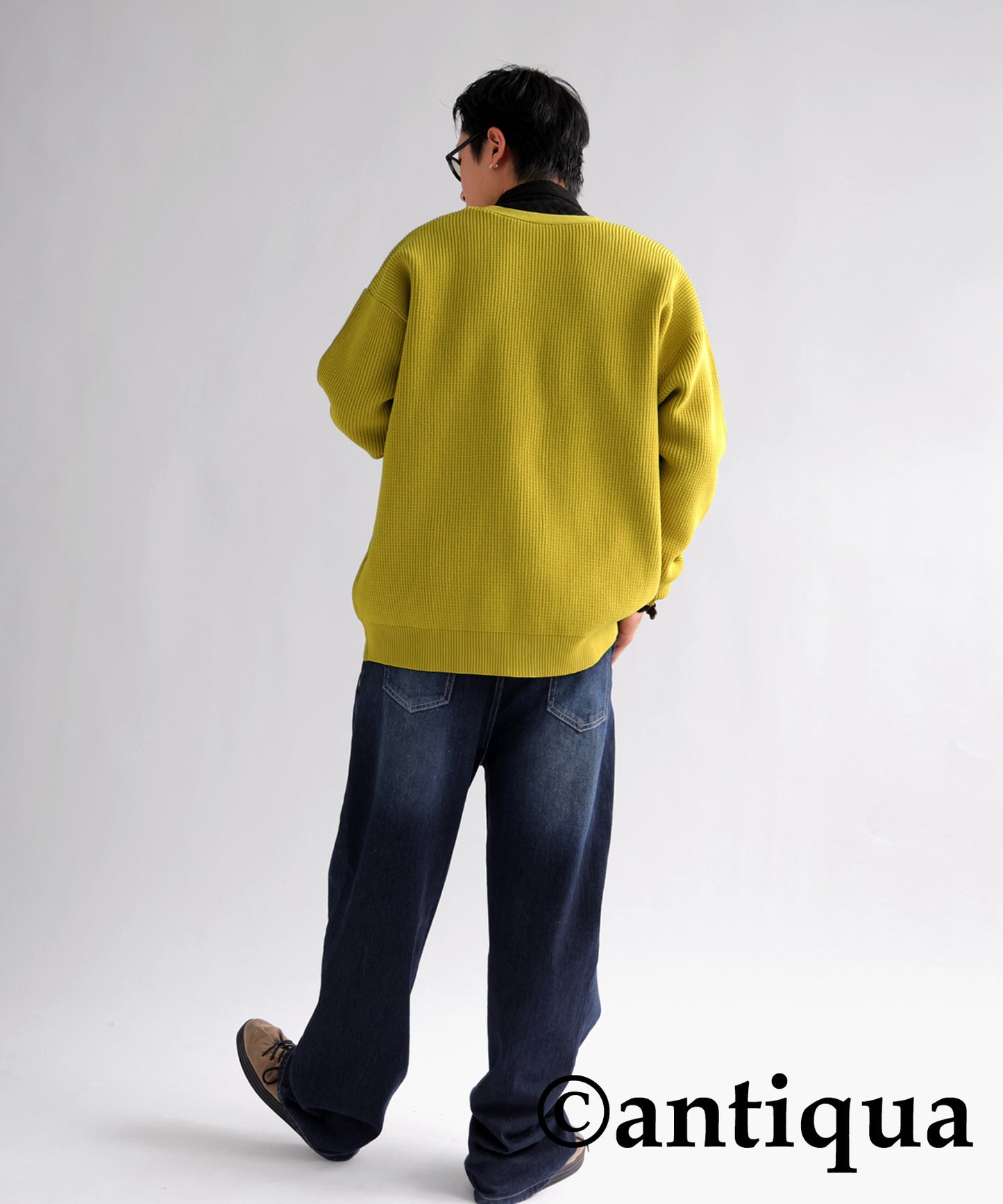 Sponge Knit Cardigan Men's