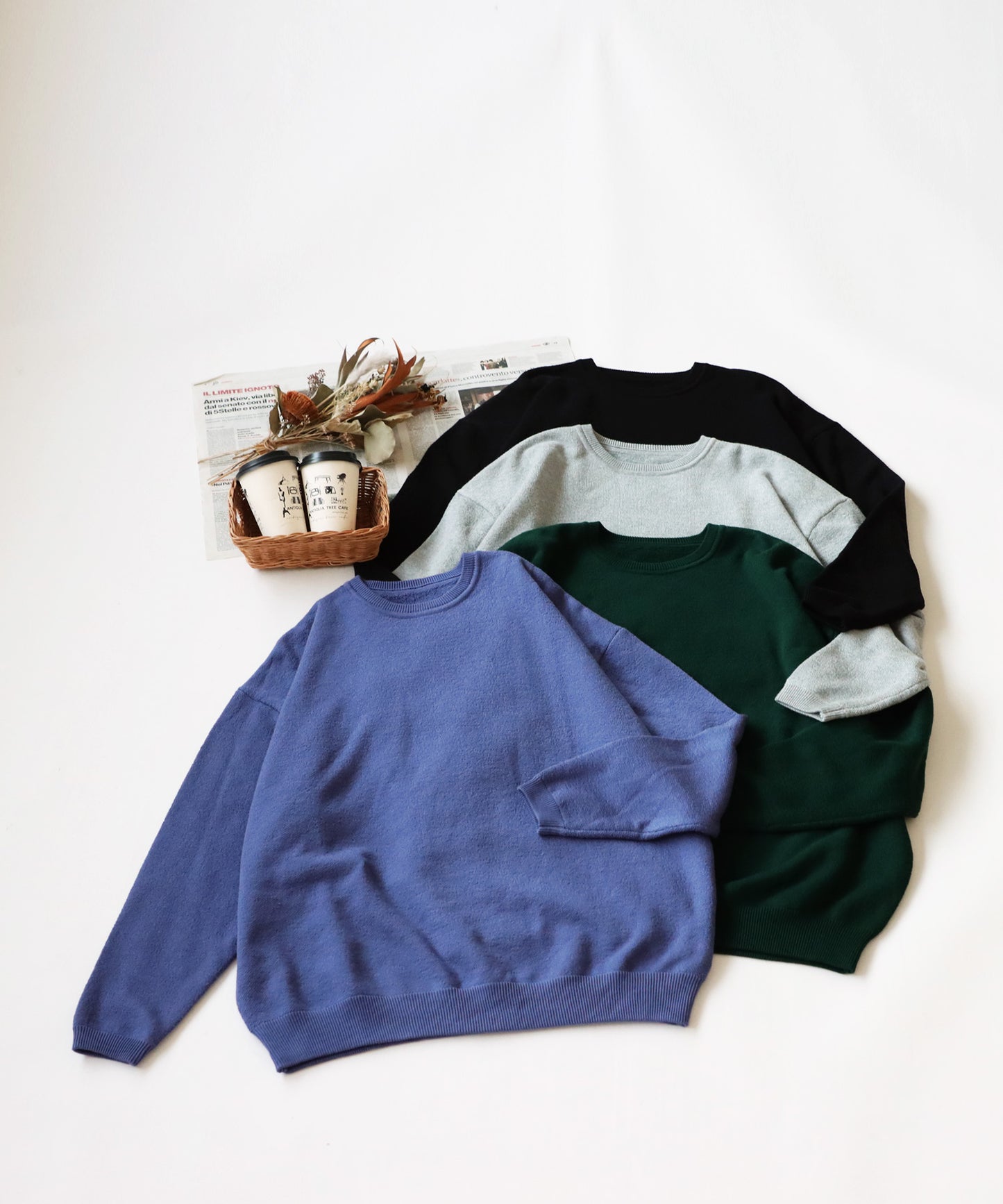 Pile Knit Pullover Men's