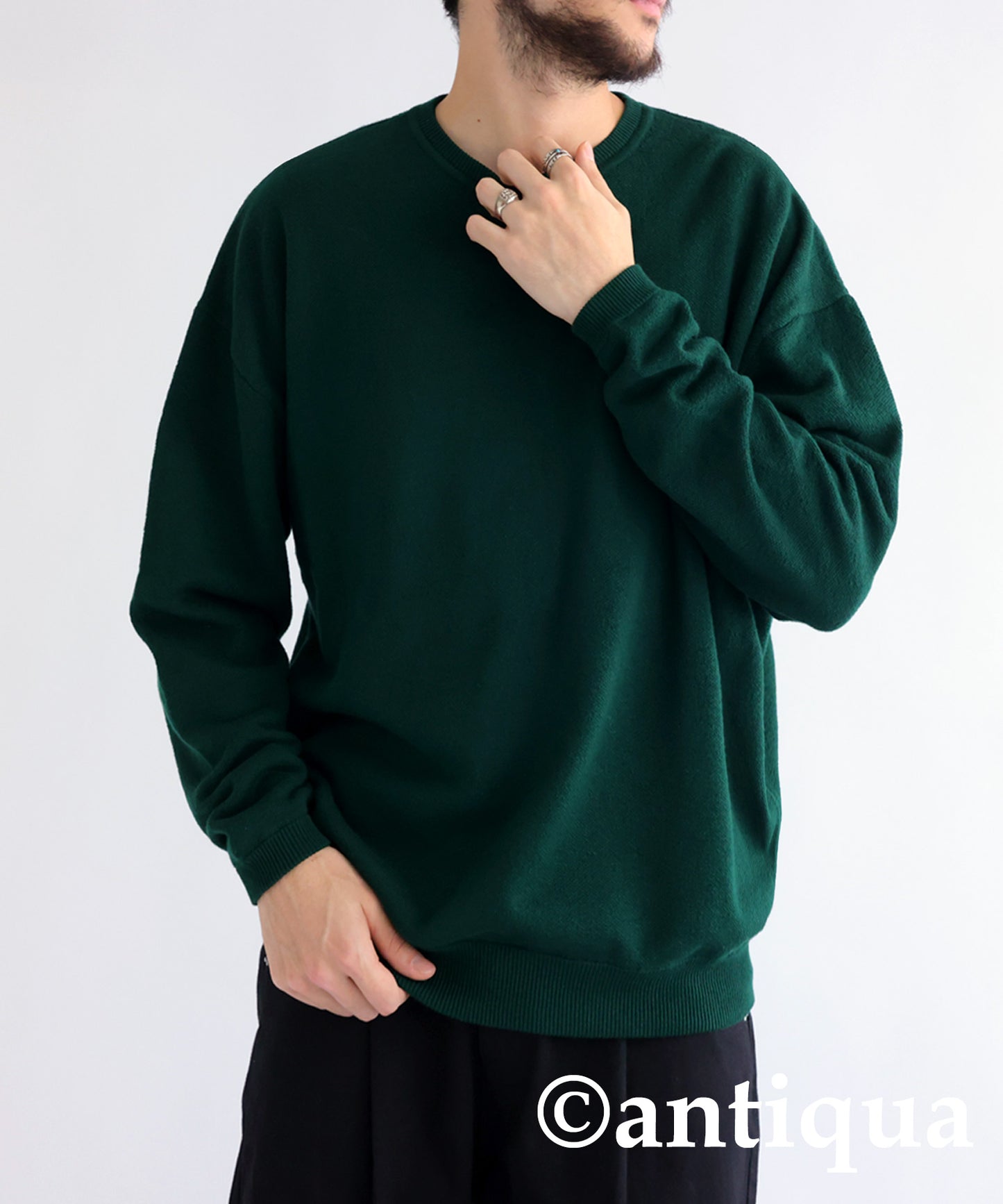 Pile Knit Pullover Men's